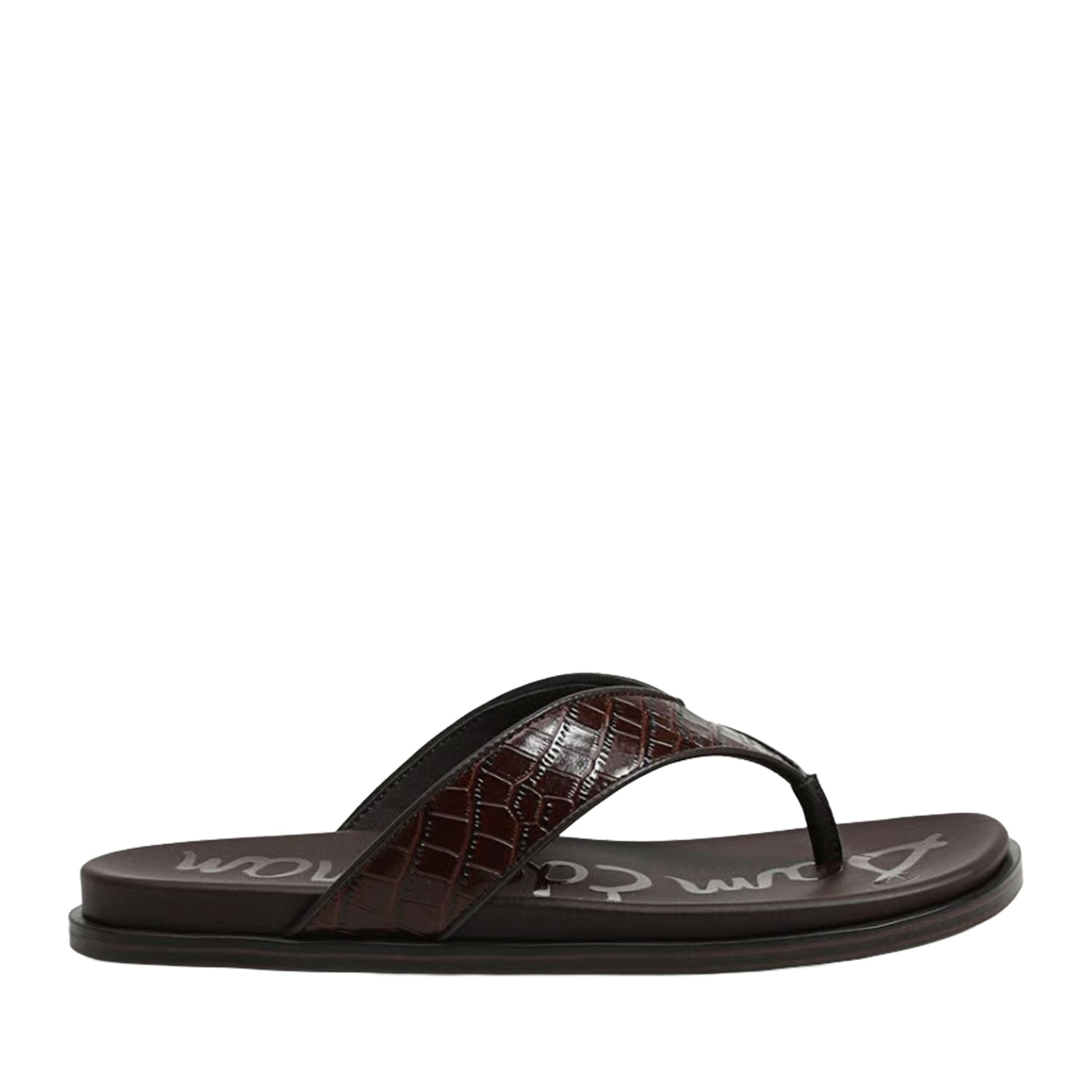 Sam Edelman Women's Lila in Maple Bourbon Croc