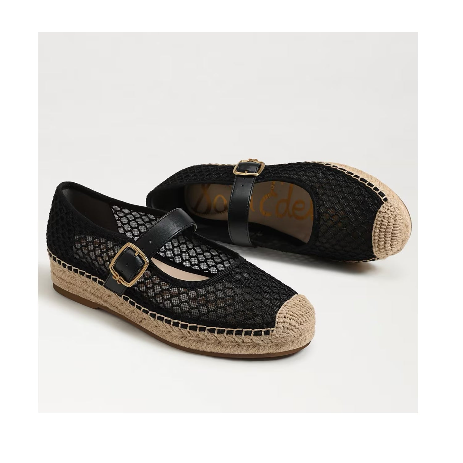 Sam Edelman Women's Mackie Mesh in Gold Tan