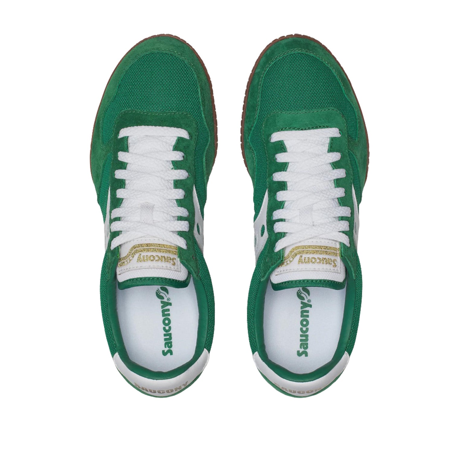 Saucony Unisex Racer 80 in Green/White