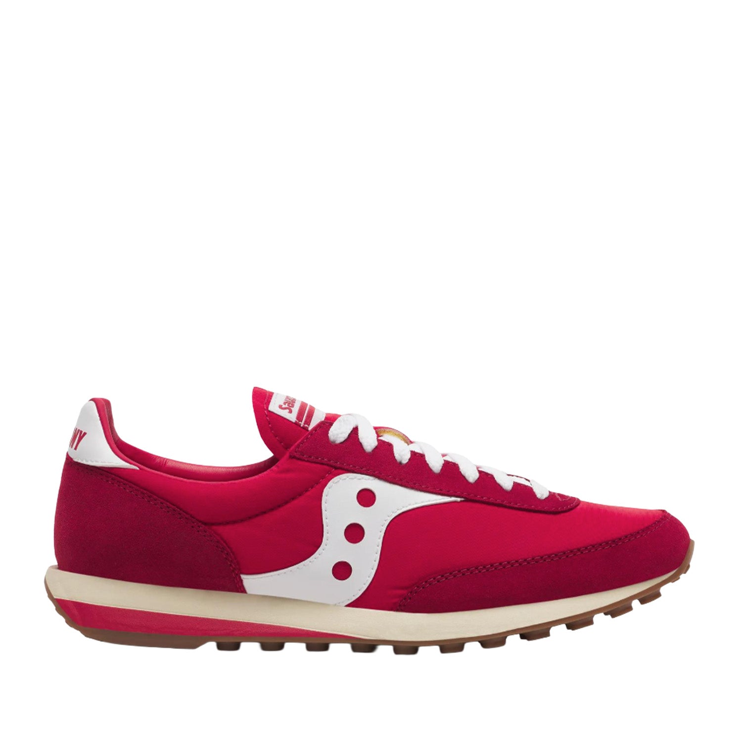 Saucony Unisex Trainer 80 in Red/White