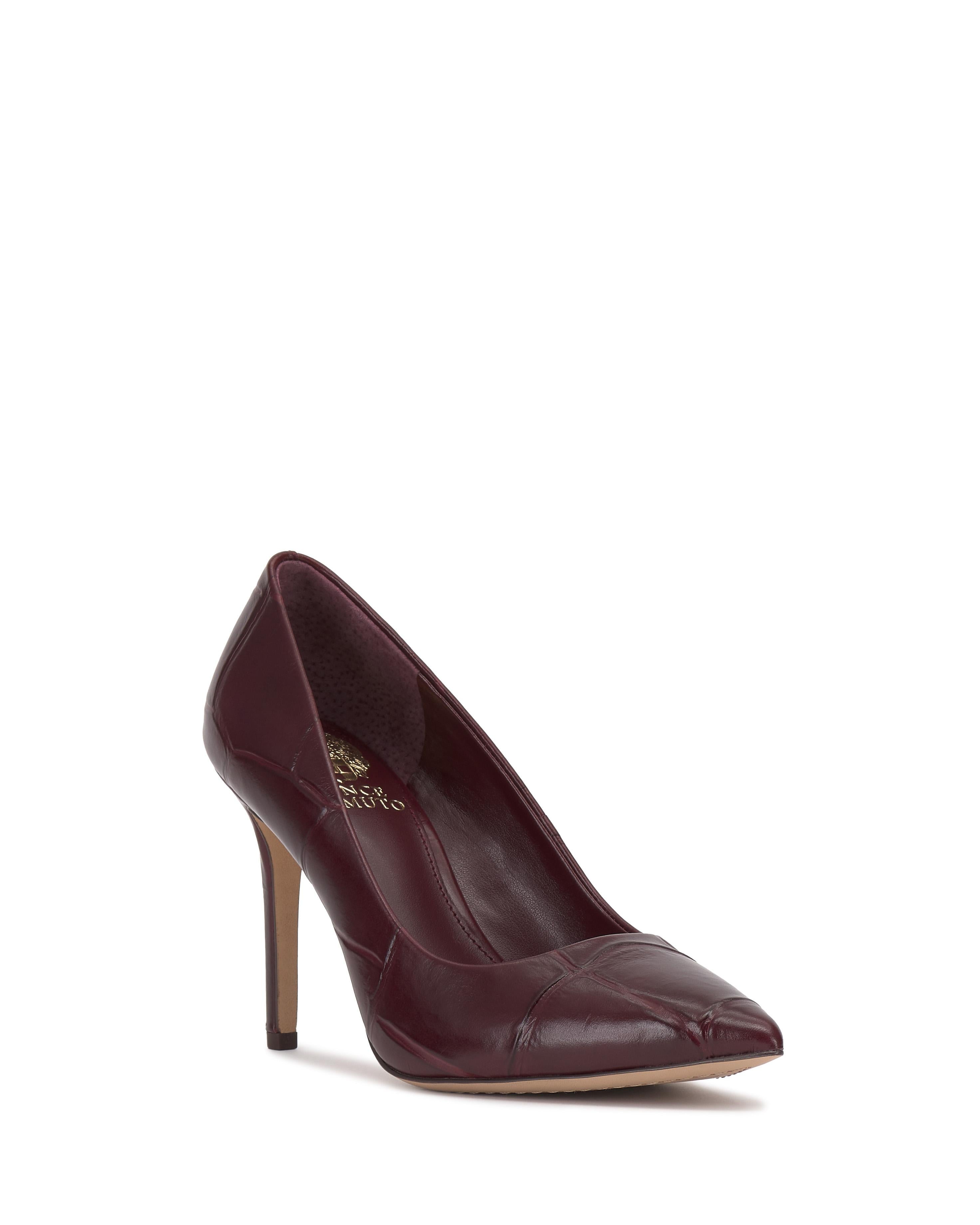 Vince Camuto Women's Savilla Burgundy M