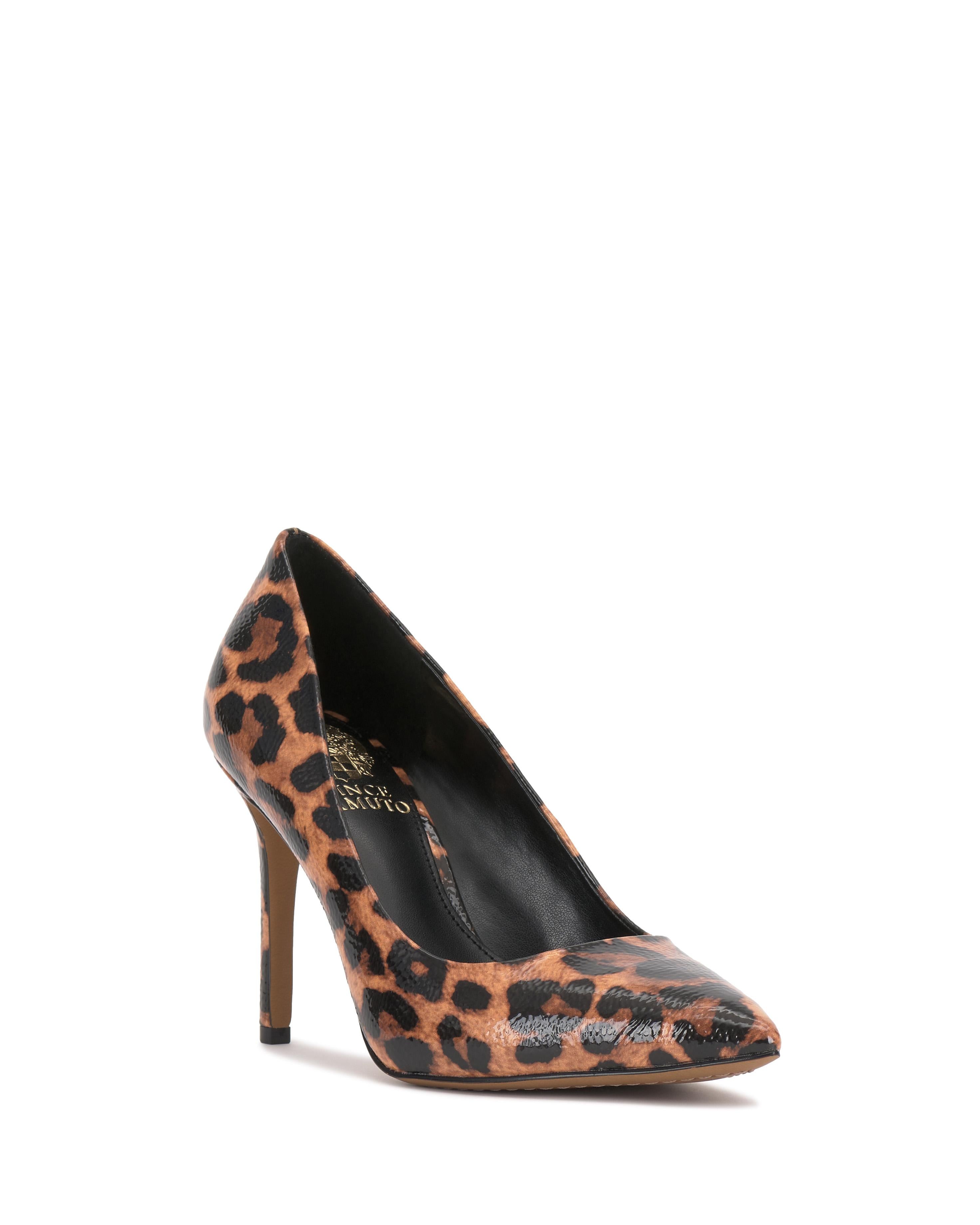 Vince Camuto Women's Savilla Animal Print M