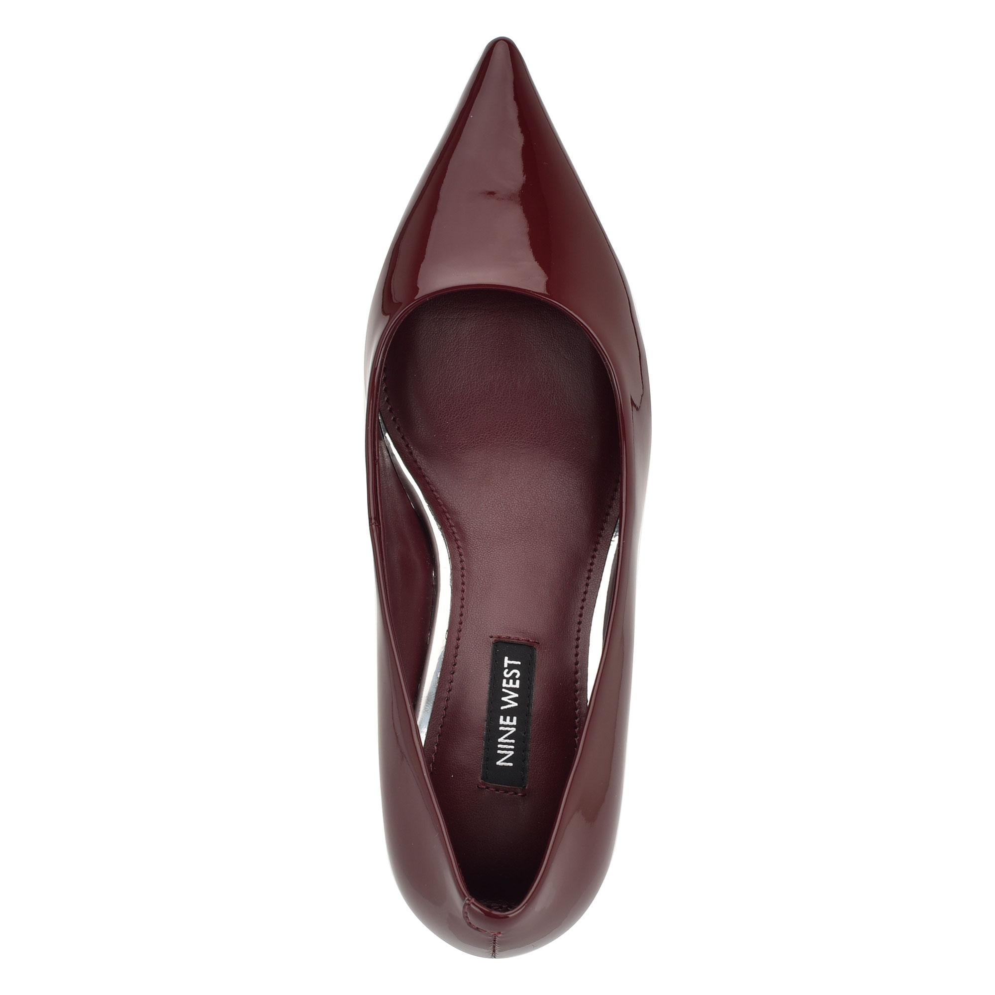 Nine West Women's Sisko3 Burgundy M