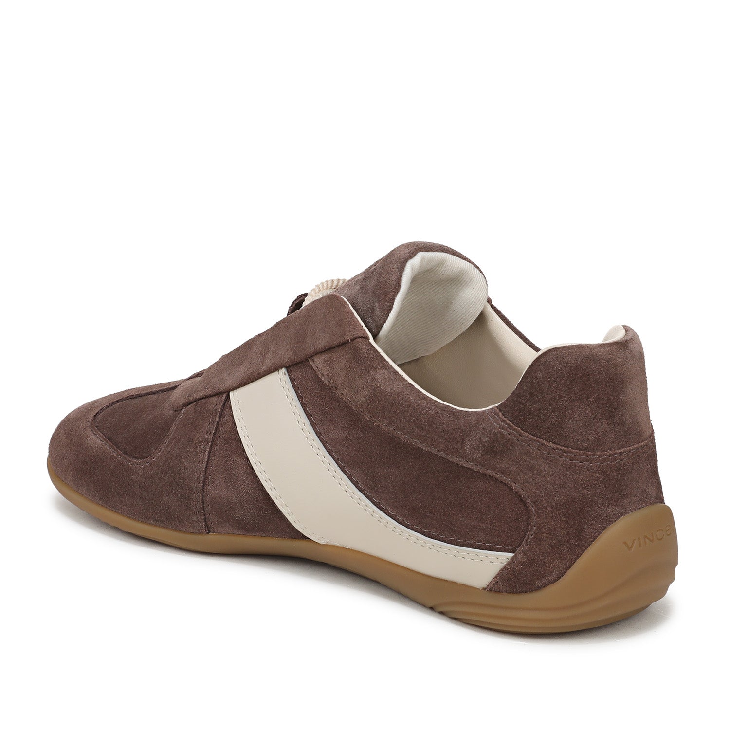 Vince. Women's Solaris Trainer in Koala Taupe/Flax