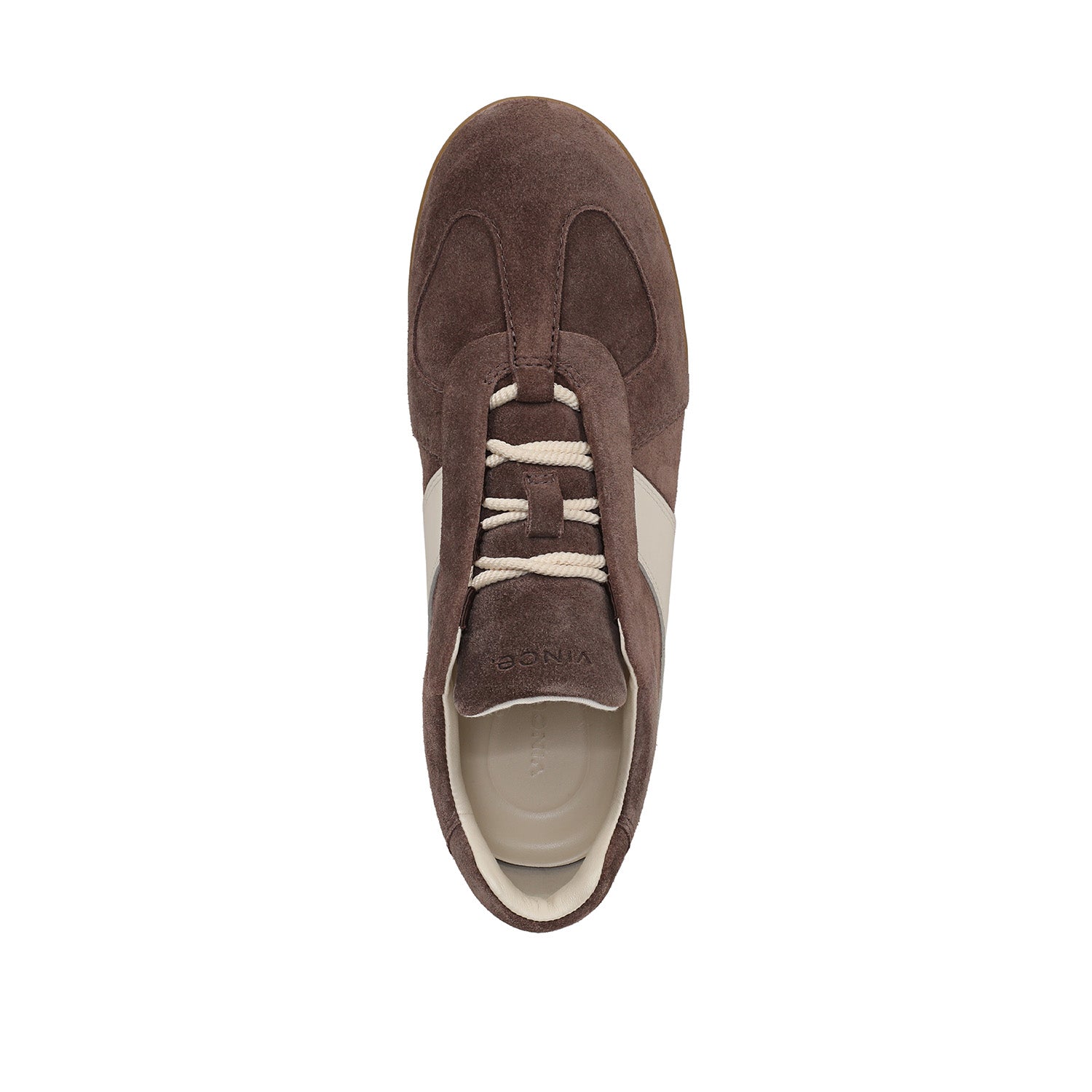 Vince. Women's Solaris Trainer in Koala Taupe/Flax
