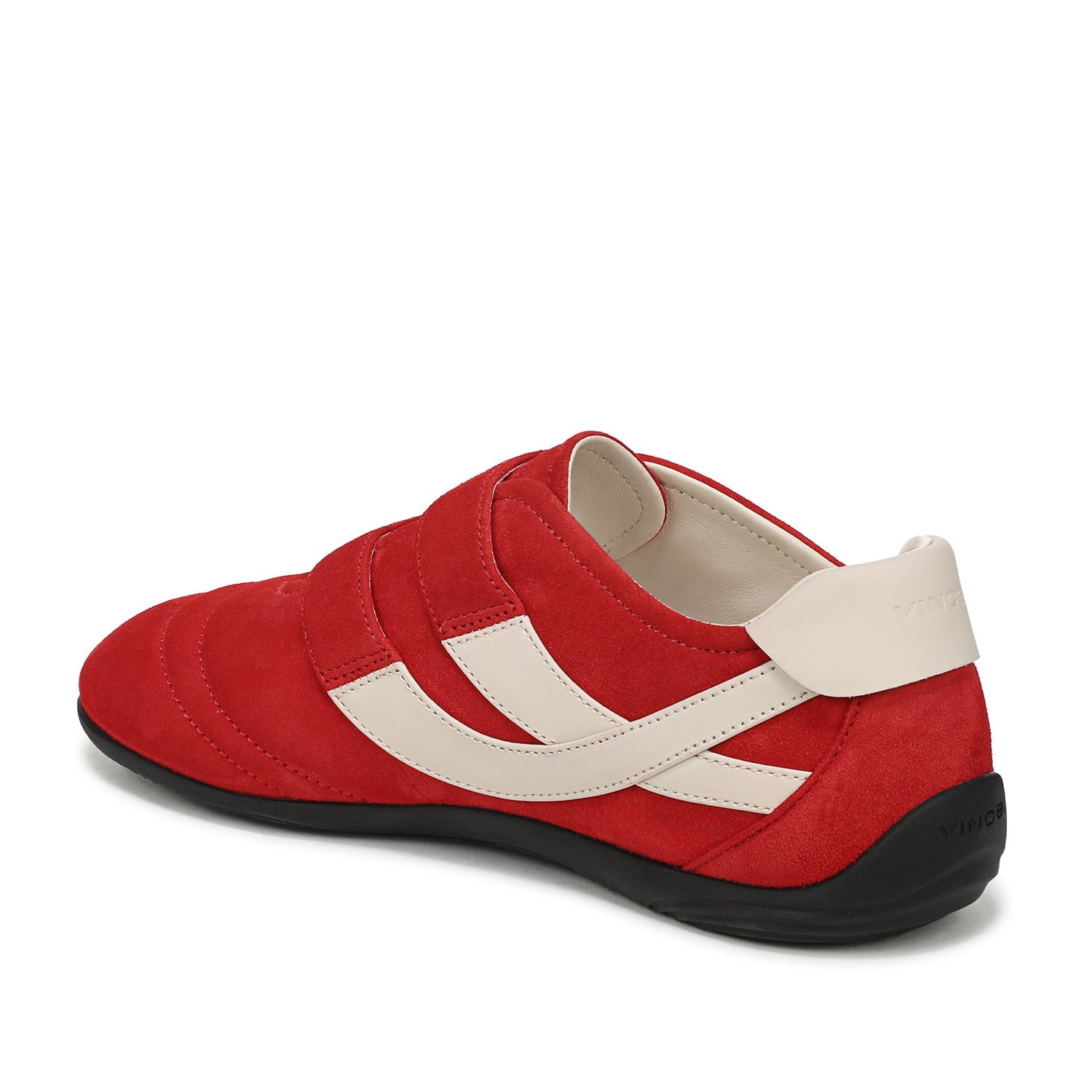 Vince. Baskets Sonic pour femmes, couleur cramoisi.