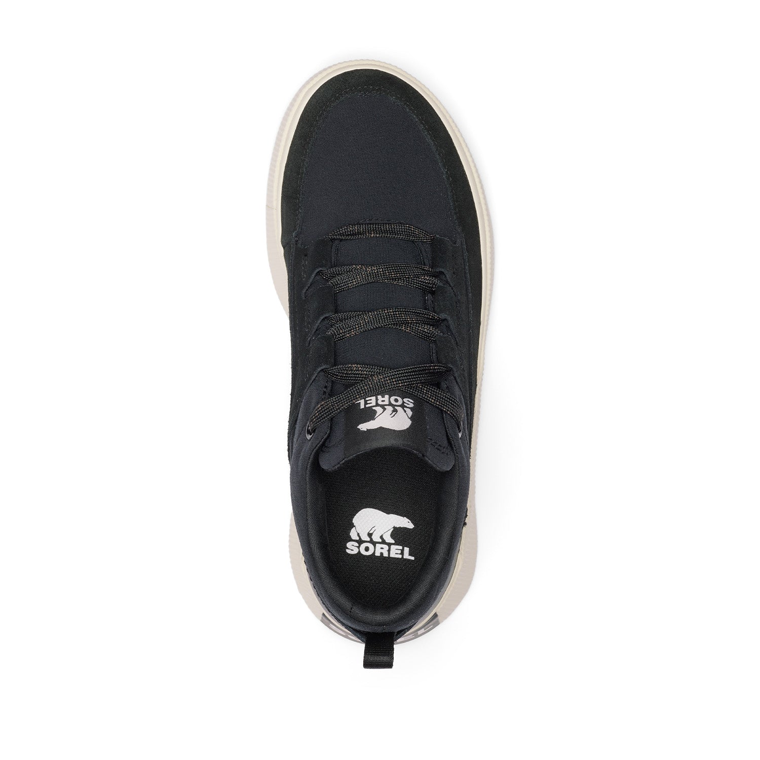 Sorel Women's Out N About IV Low Sneaker Wp in Black/Gum