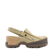 Sorel Women's Roam’n Clog Rbr in Dusty Twill/Gum 15