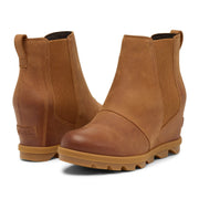 Sorel Women's Joan Rhapsody Chelsea Wedge in Velvet Tan/Gum