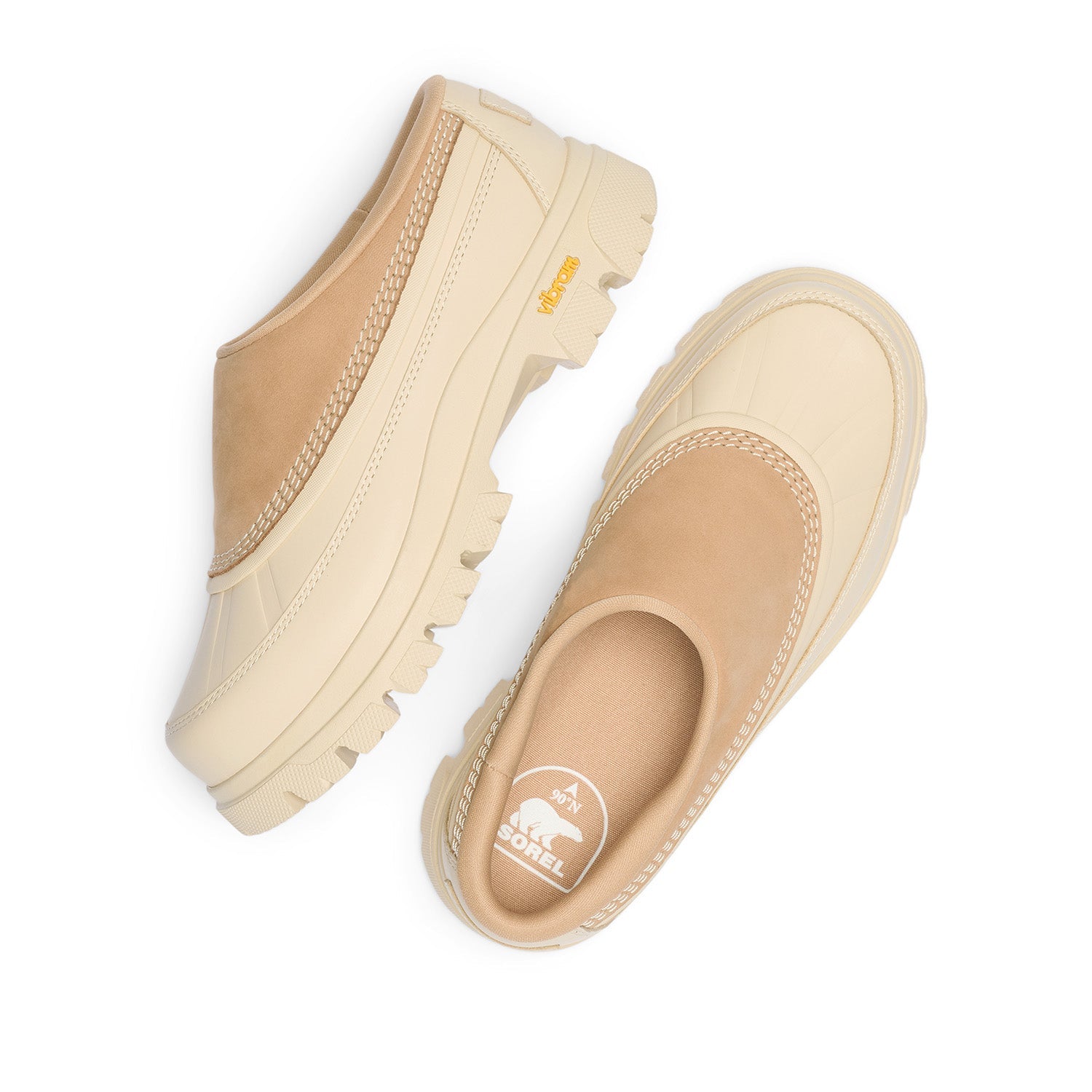 Sorel Women's Daystorm Clog in Canoe/Bleached Ceramic