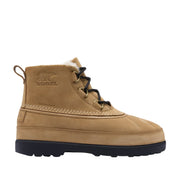 Sorel Men's Ambler Fireside Chukka WP in Caribou Buff/Black
