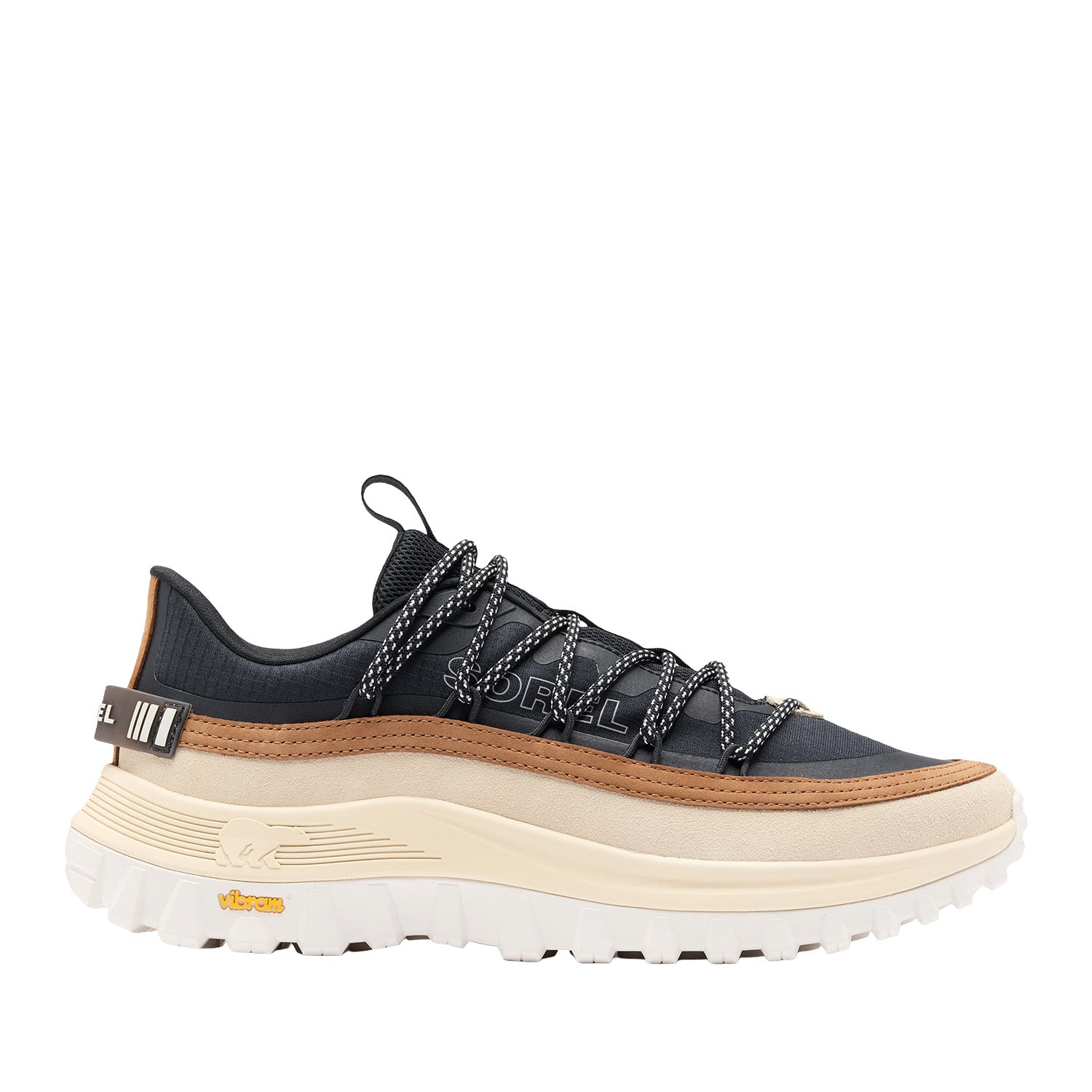 Sorel Men's Callsign Horizon Low in Black/Velvet Tan