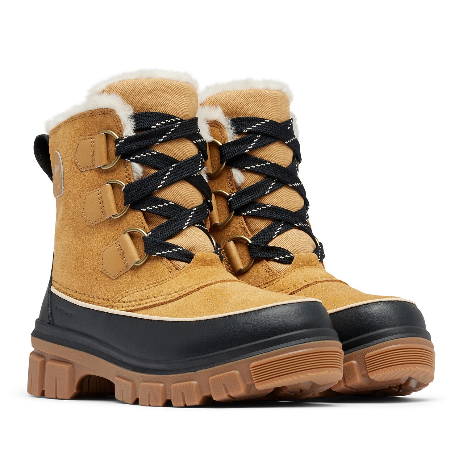 Sorel Women's Tivoli V Wp in Curry/Black