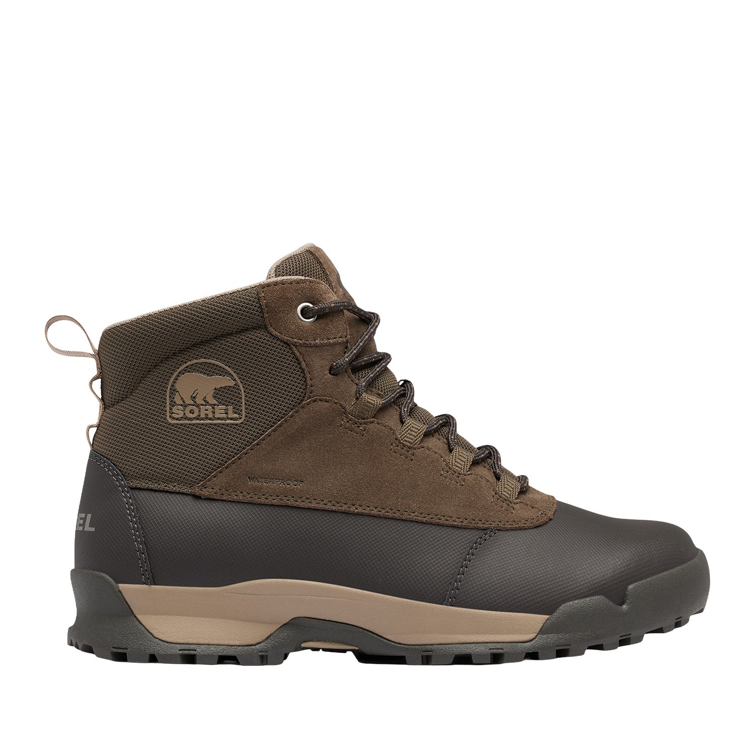 Sorel Men's Buxton Lite Lace Plus WP in Major/Jet