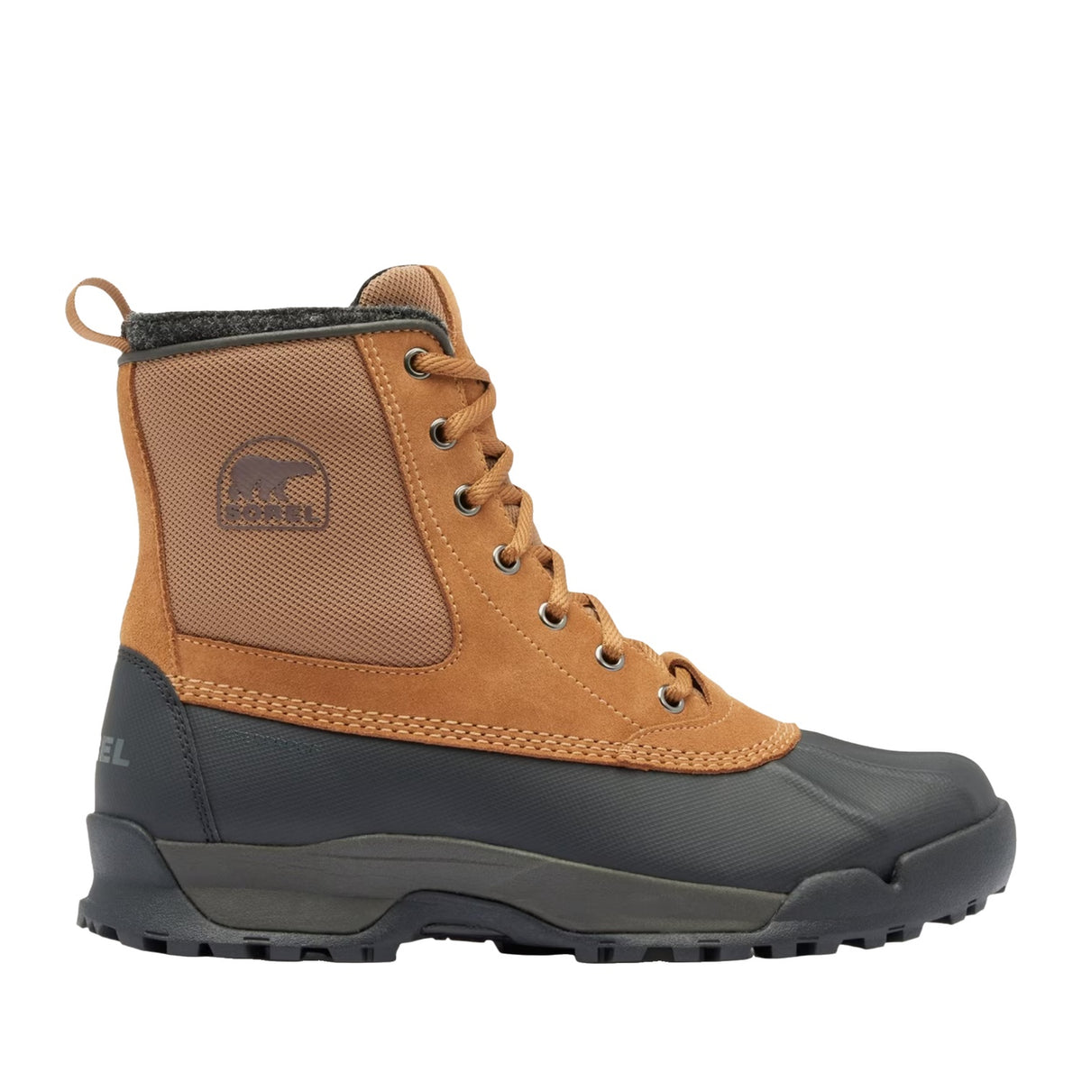 Sorel Men's Buxton Lite Lace Plus WP in Elk/Black