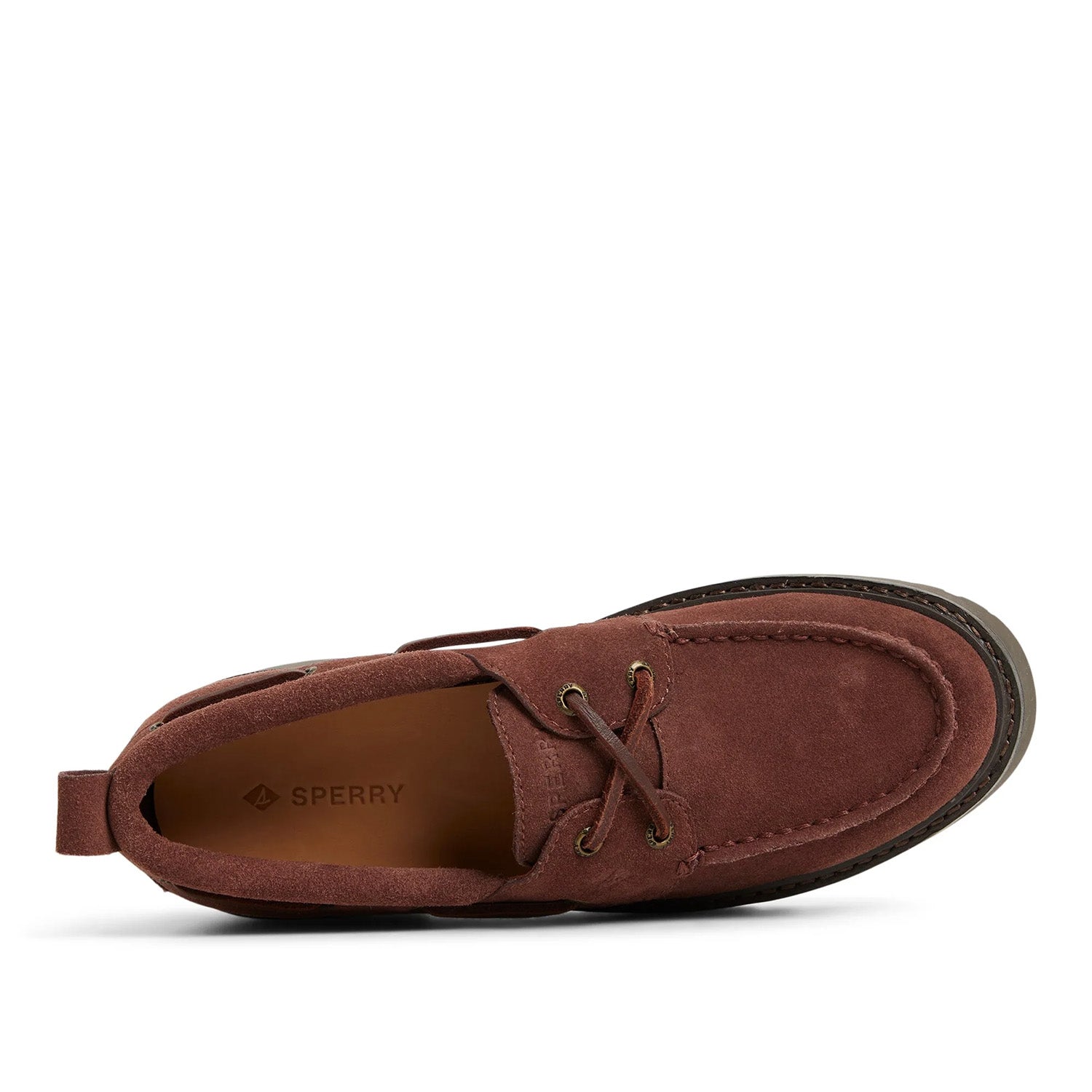 Sperry Women's AO 2 Eye Lug in Dark Chocolate