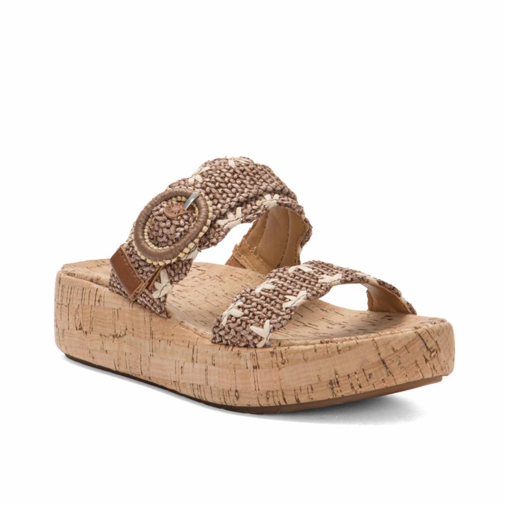 Earth Women's Subtle2 Marrone23/Deserto39/Pp Raffia M