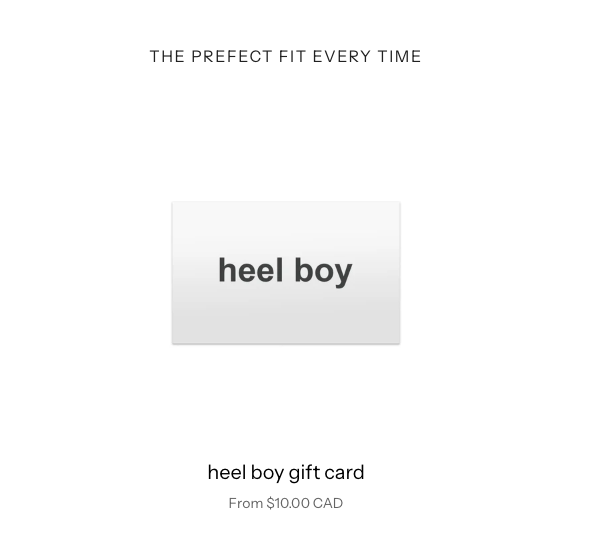 heel boy