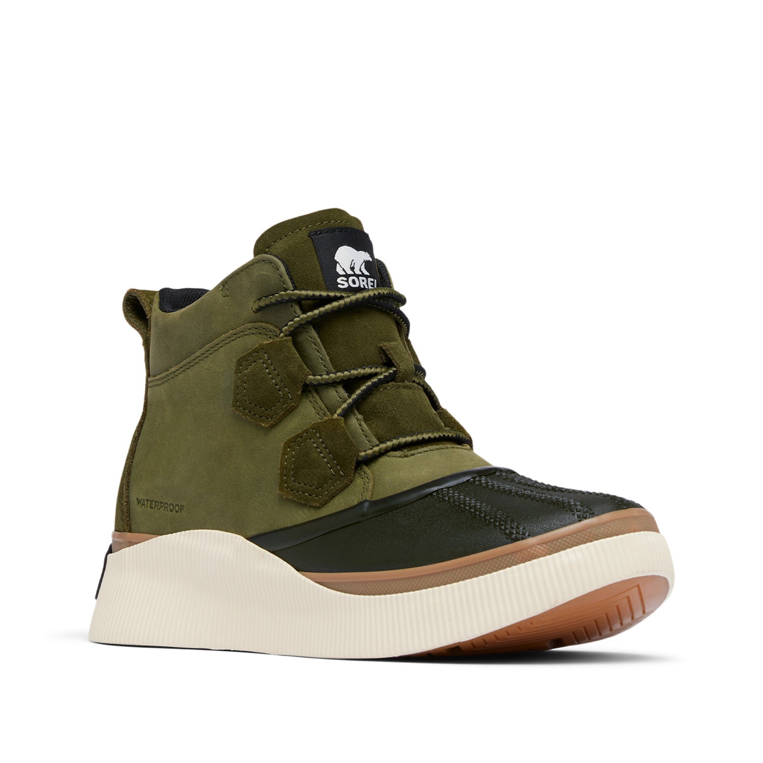 Sorel Women's Out N About IV Classic WP in Utility Green/Black