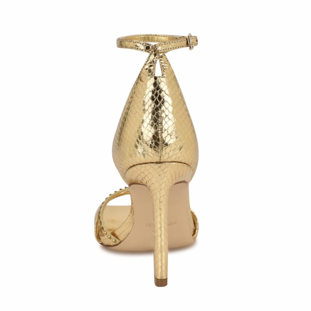 Nine West Tapple3 Gold M pour femmes