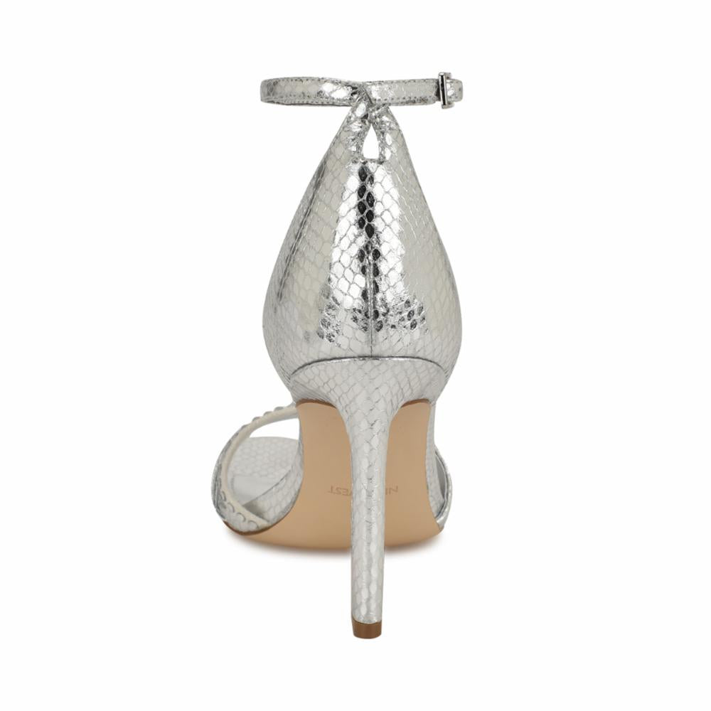 Nine West Tapple3 Argent M pour femmes