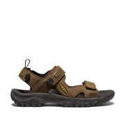 Keen Men's Targhee III Open Toe Sandal in Bison/Mulc