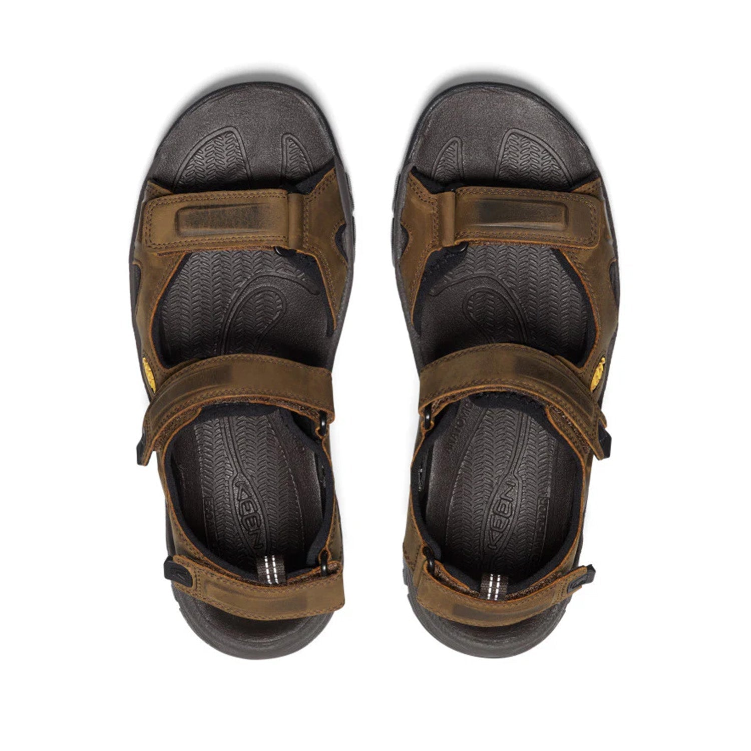 Keen Men's Targhee III Open Toe Sandal in Bison/Mulc
