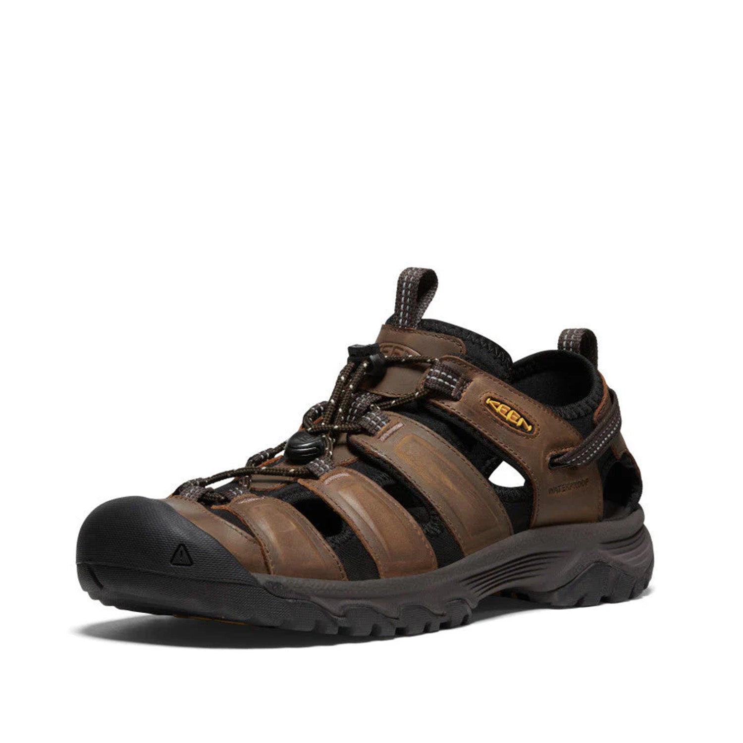 Keen Men's Targhee III Sandal in Bison/Mulch
