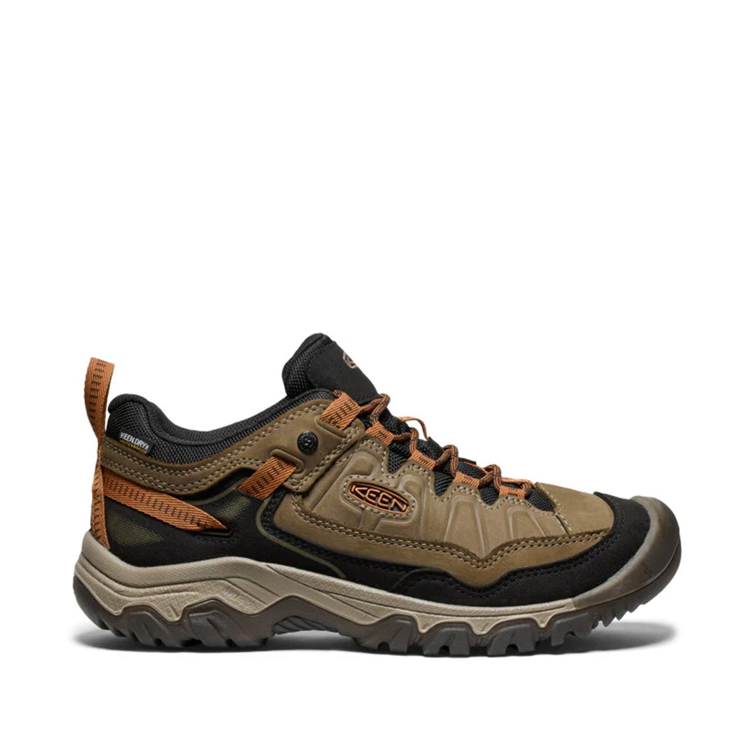 Keen Men's Targhee Iv Wp in Sea Turtle/Roasted Pecan