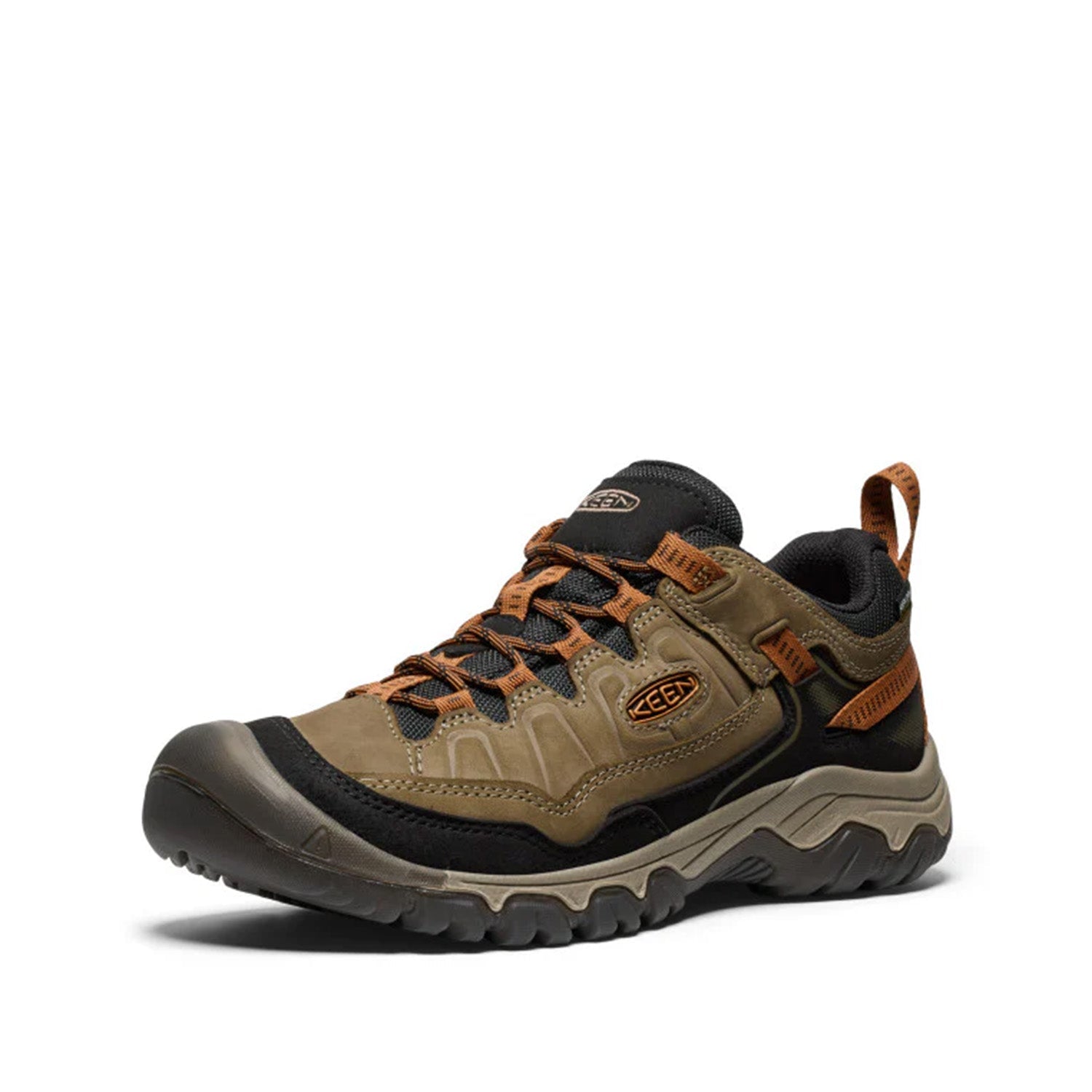 Keen Men's Targhee Iv Wp in Sea Turtle/Roasted Pecan