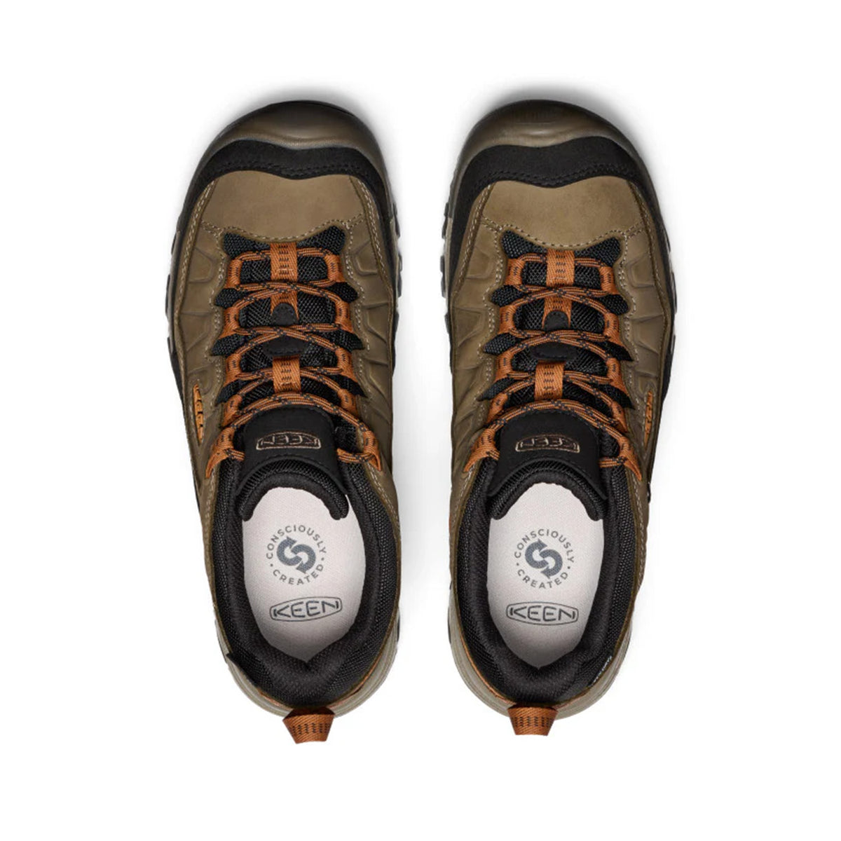 Keen Men's Targhee Iv Wp in Sea Turtle/Roasted Pecan