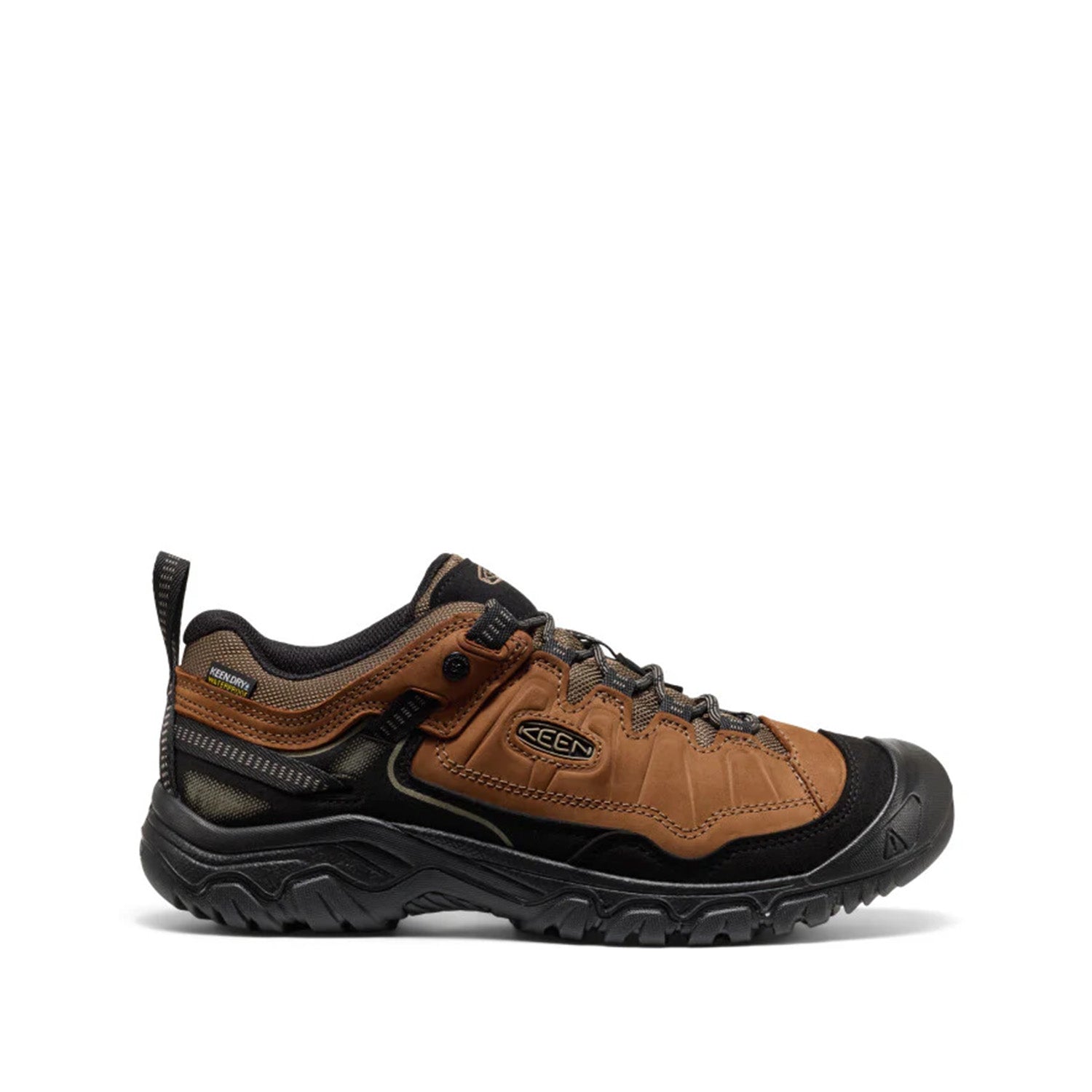 Keen Men's Targhee IV Wp in Bison/Black