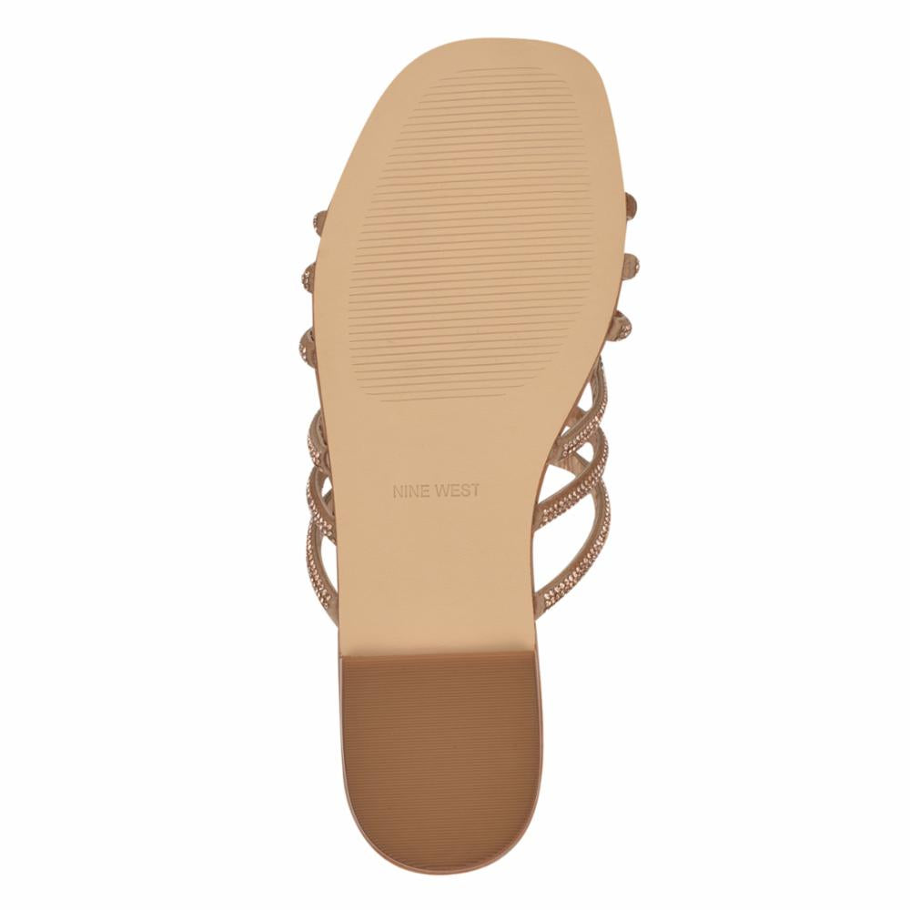 Nine West Women's Timy5 Nude M