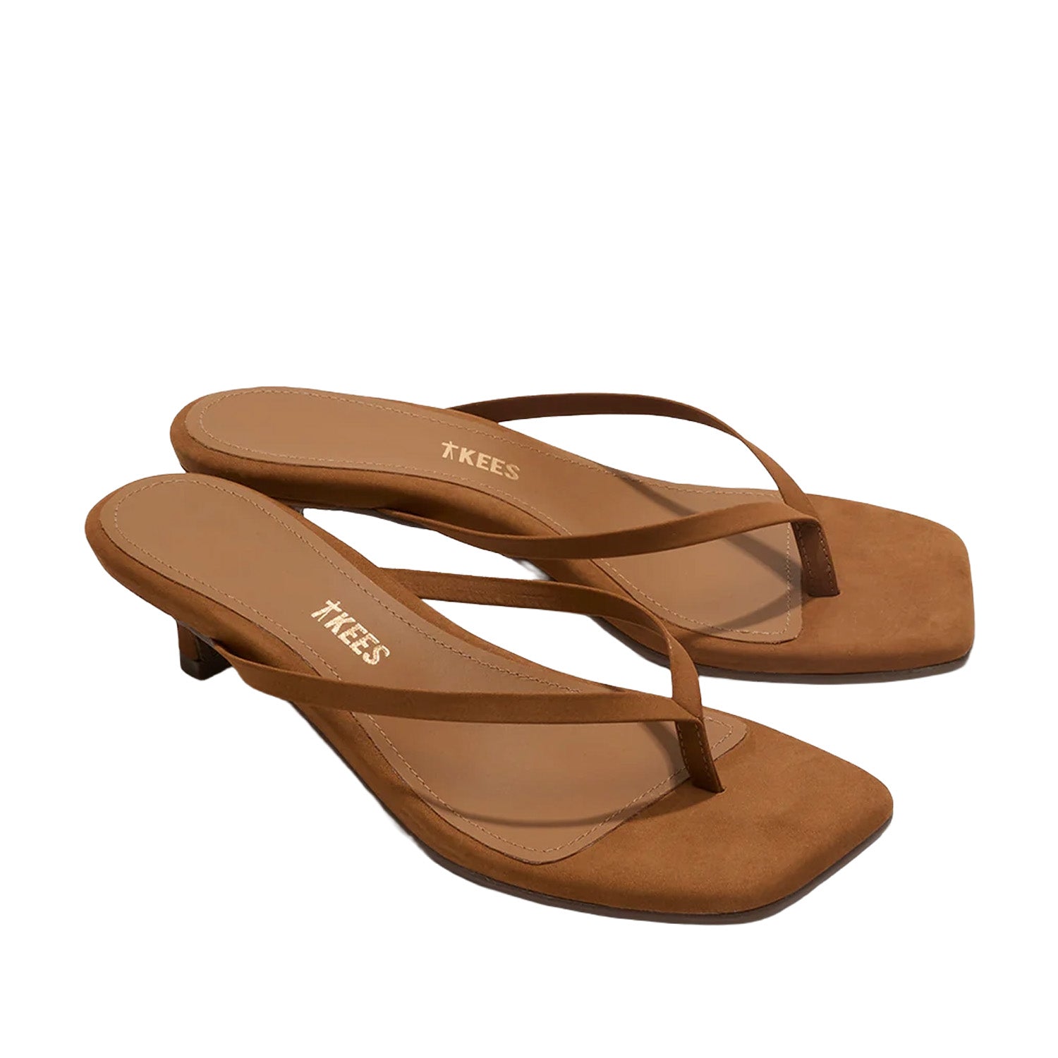 TKEES Women's Square Toe Julia in Camel