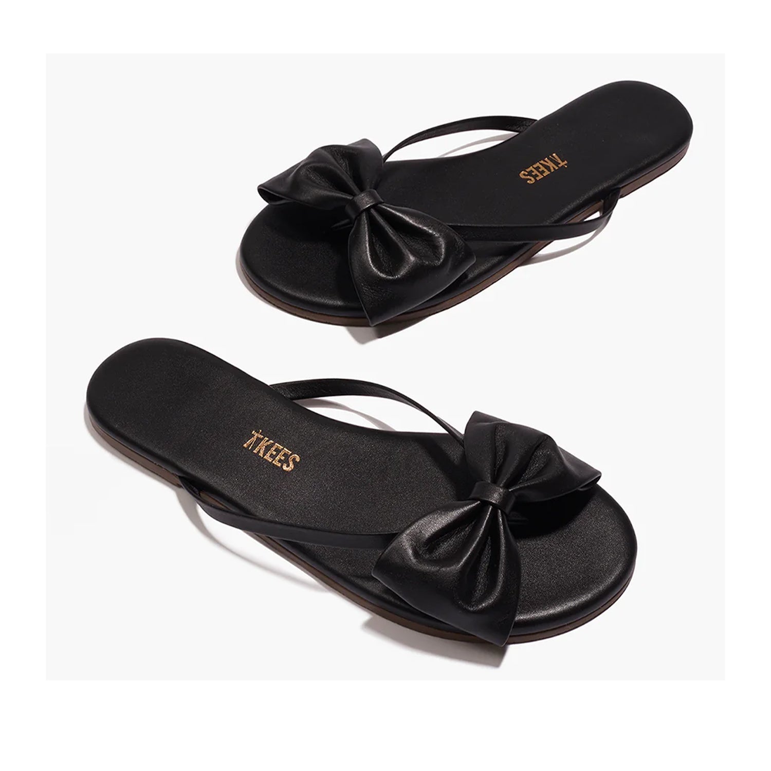 Nœud papillon surdimensionné Lily pour femme de TKEES, couleur sable