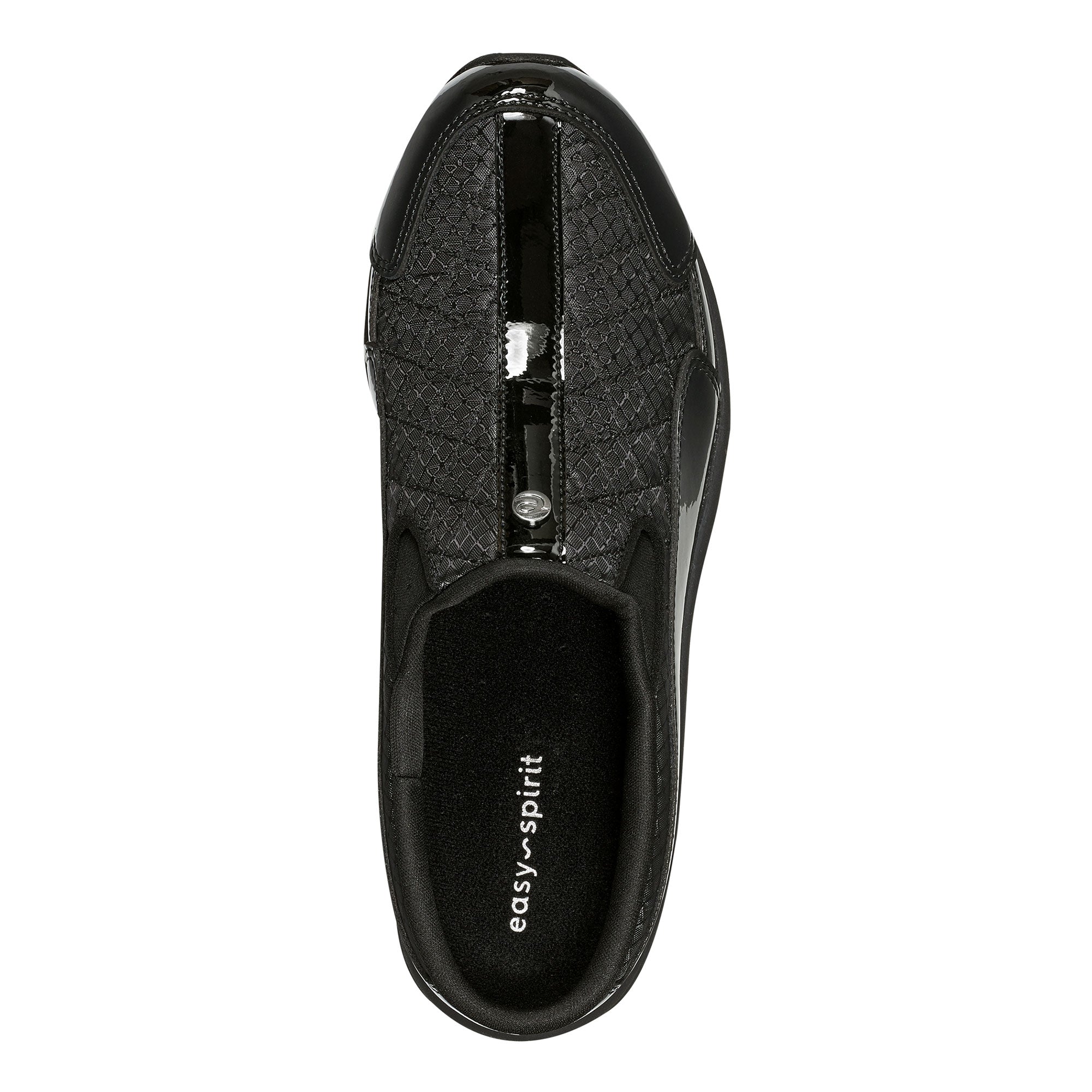 Easy Spirit Women's Traveltime12 In Black/Silver M