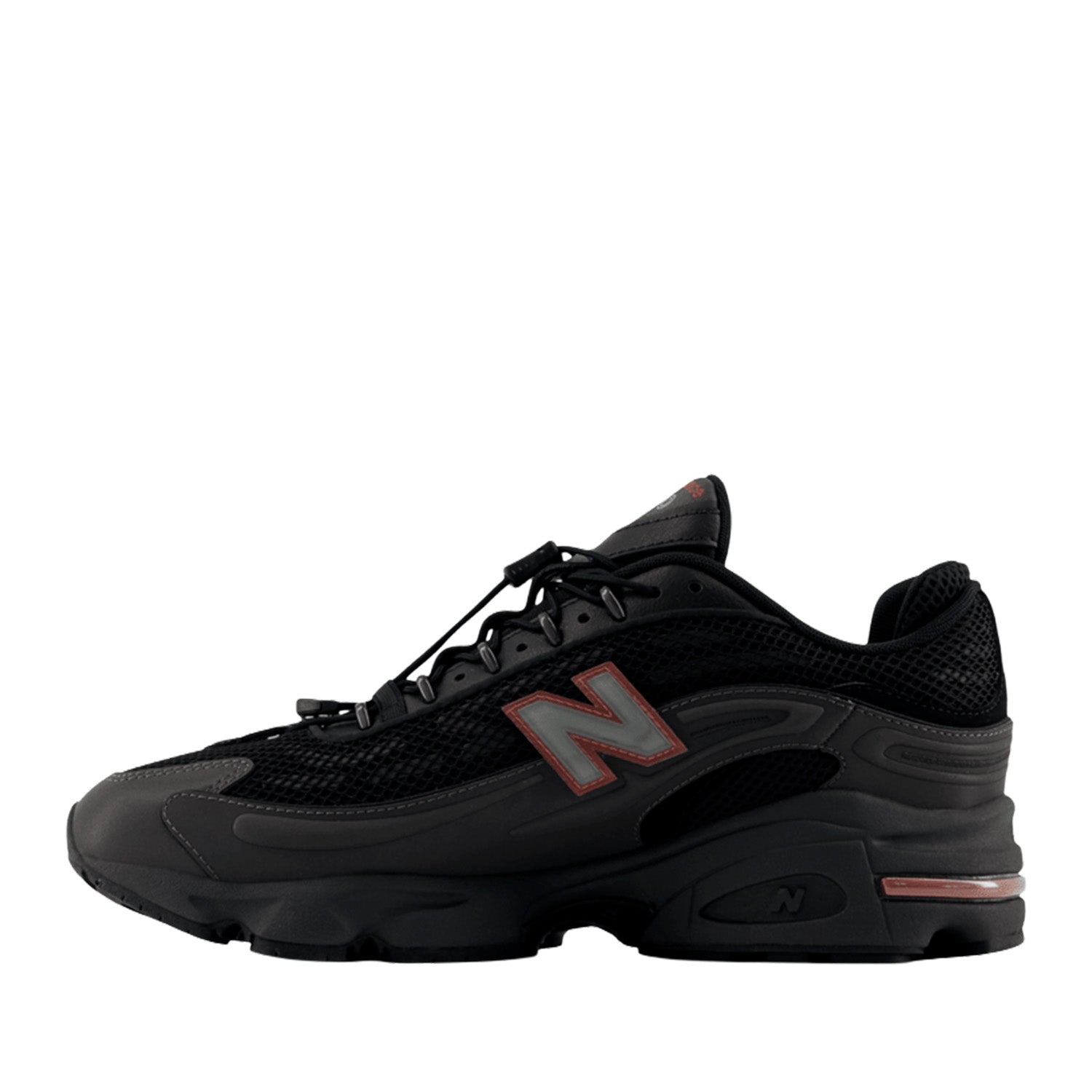 New Balance Unisex 1000G in Black Metallic/Red Rock