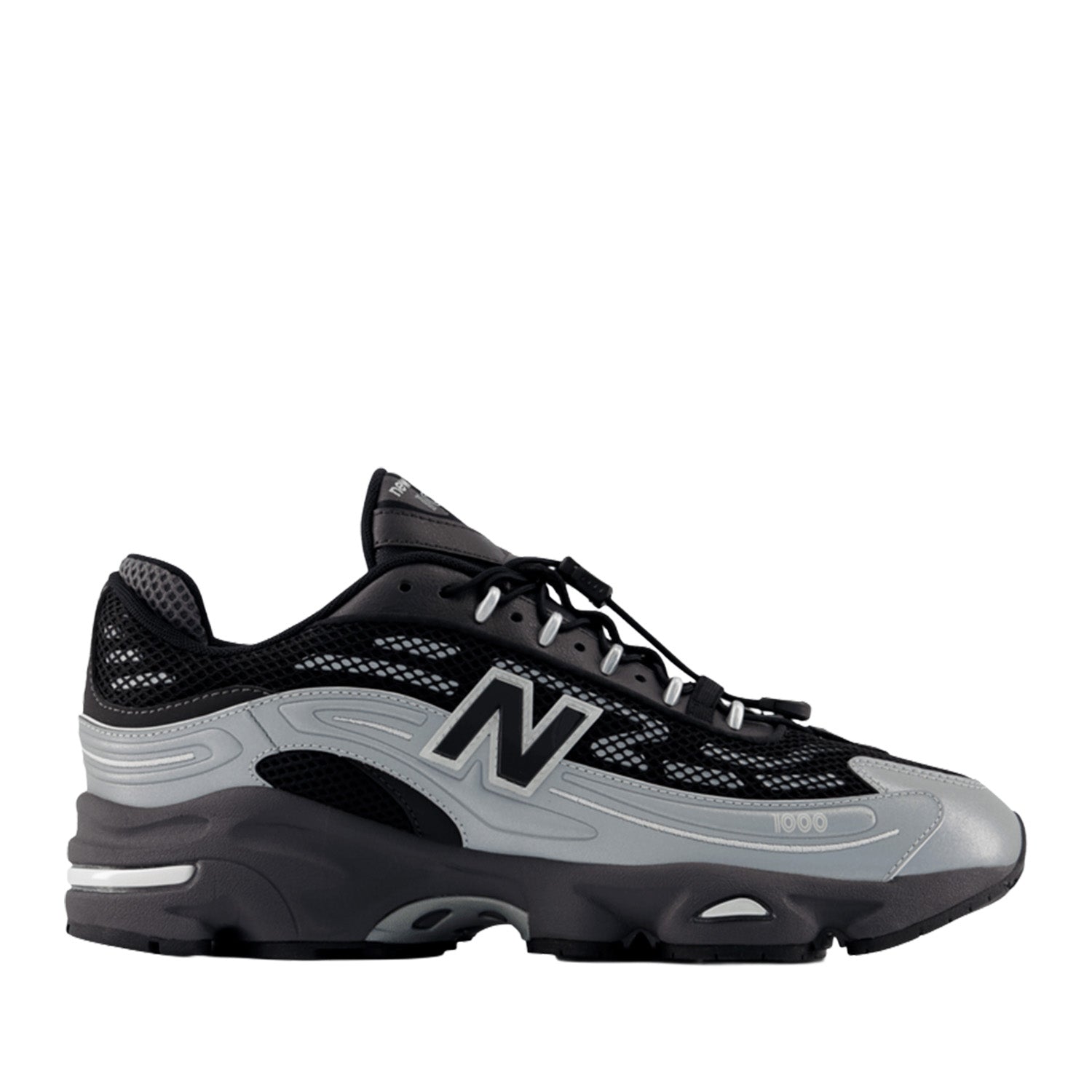 New Balance Unisex 1000G in Silver Metallic/Black