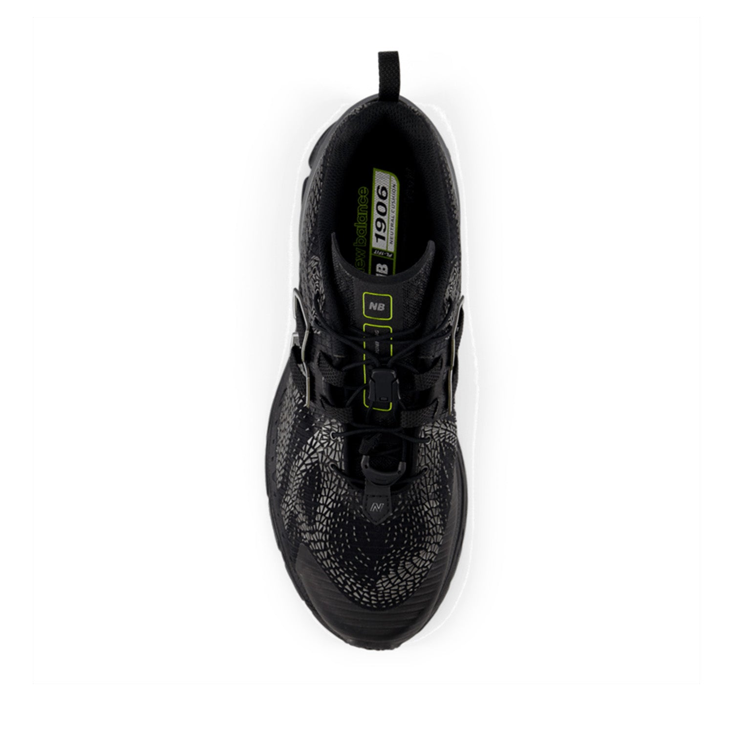 New Balance Unisex U1906F in Black/Nb 103 White/Alkaline Green