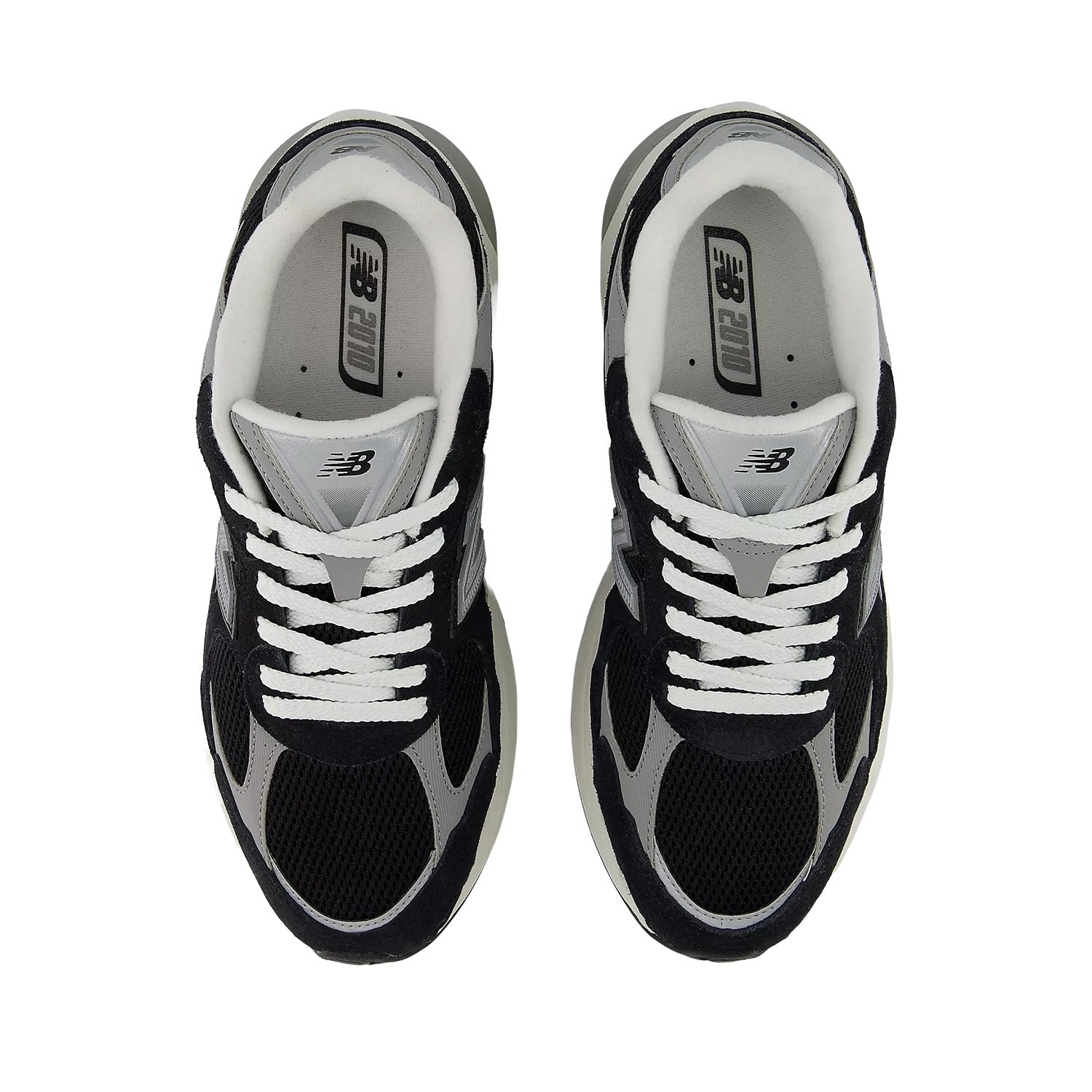 New Balance Unisex 2010 in Black/Shadow Grey/Sea Salt