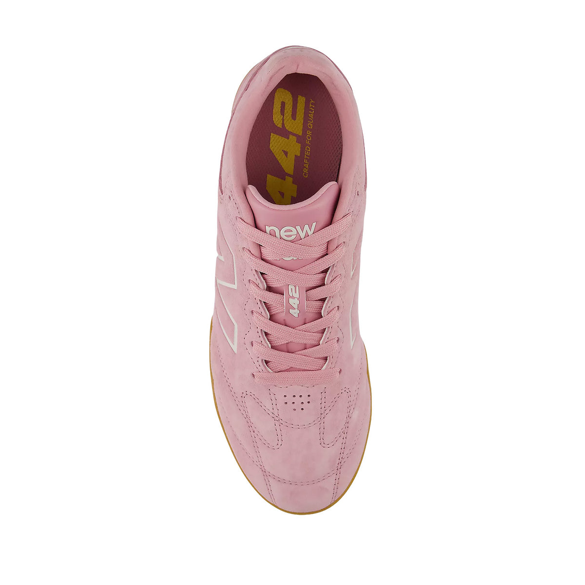 New Balance Unisex 442 ELITE IN LS V3 in Sea Salt/Pink Heat
