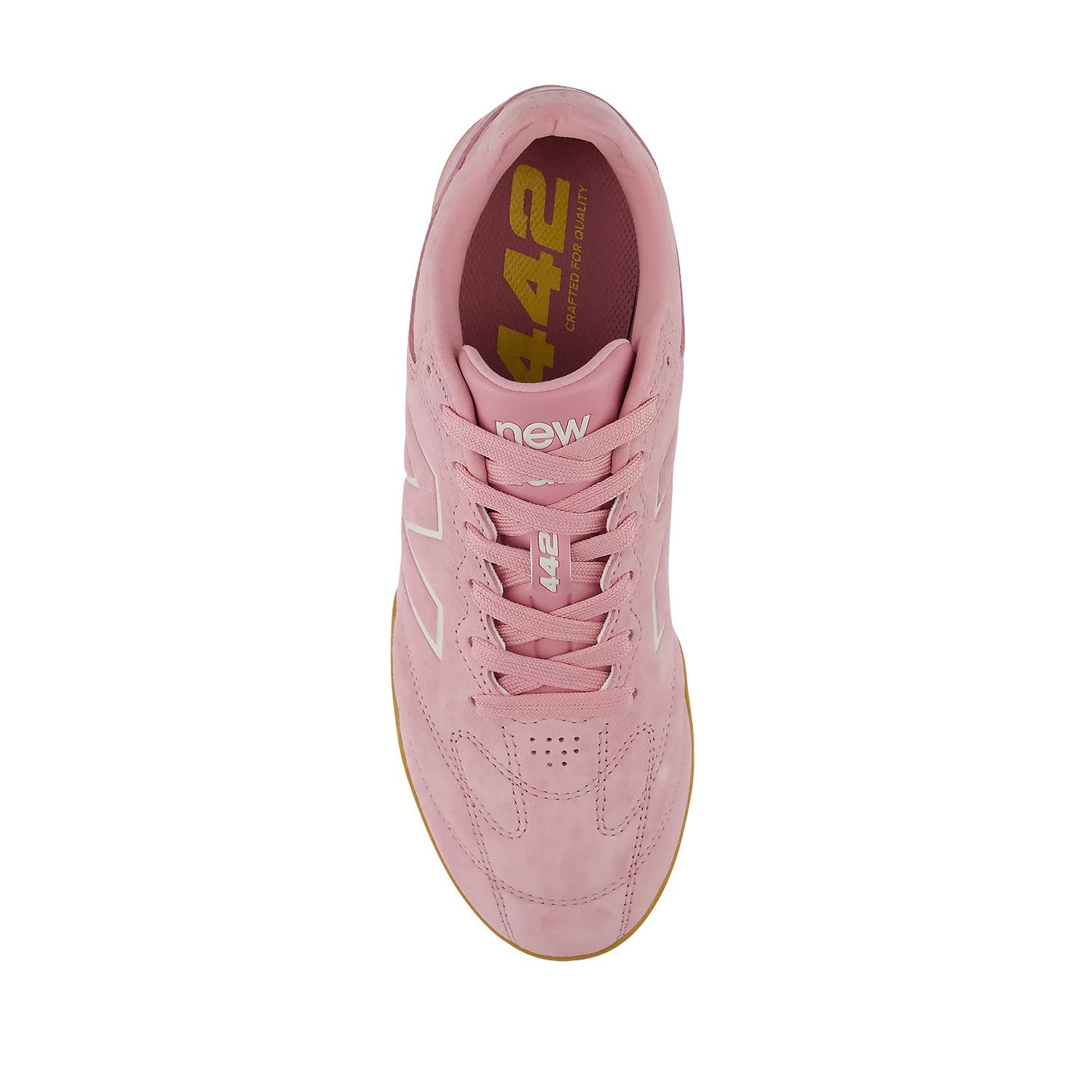 New Balance Unisex 442 ELITE IN LS V3 in Sea Salt/Pink Heat