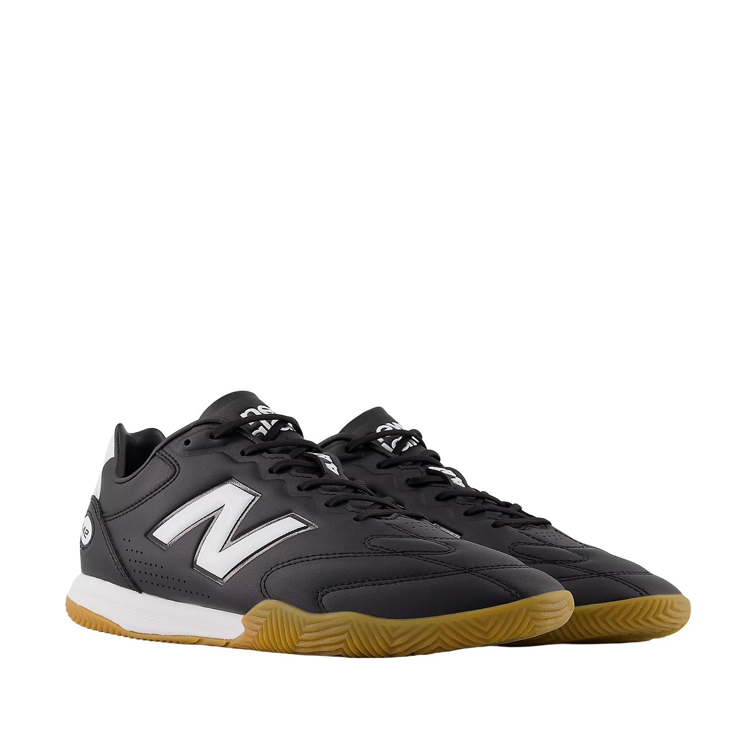 New Balance Unisex 442 PRO IN V3 in Black/White/Fire Cracker