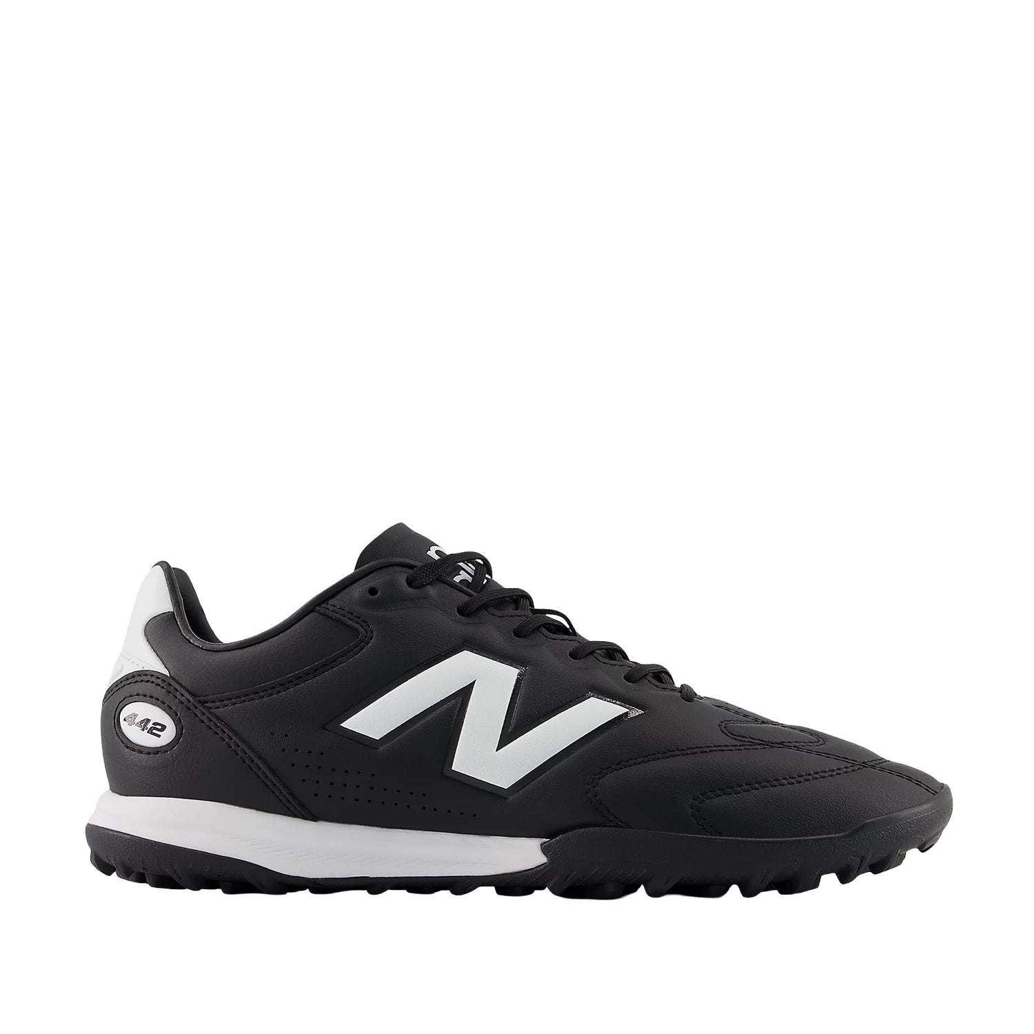 New Balance Unisex 442 PRO TF V3 in Black/White/Fire Cracker