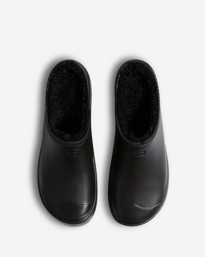 Hunter  Unisex'  In/Out Bloom Algae Foam Insulated Clog Black M