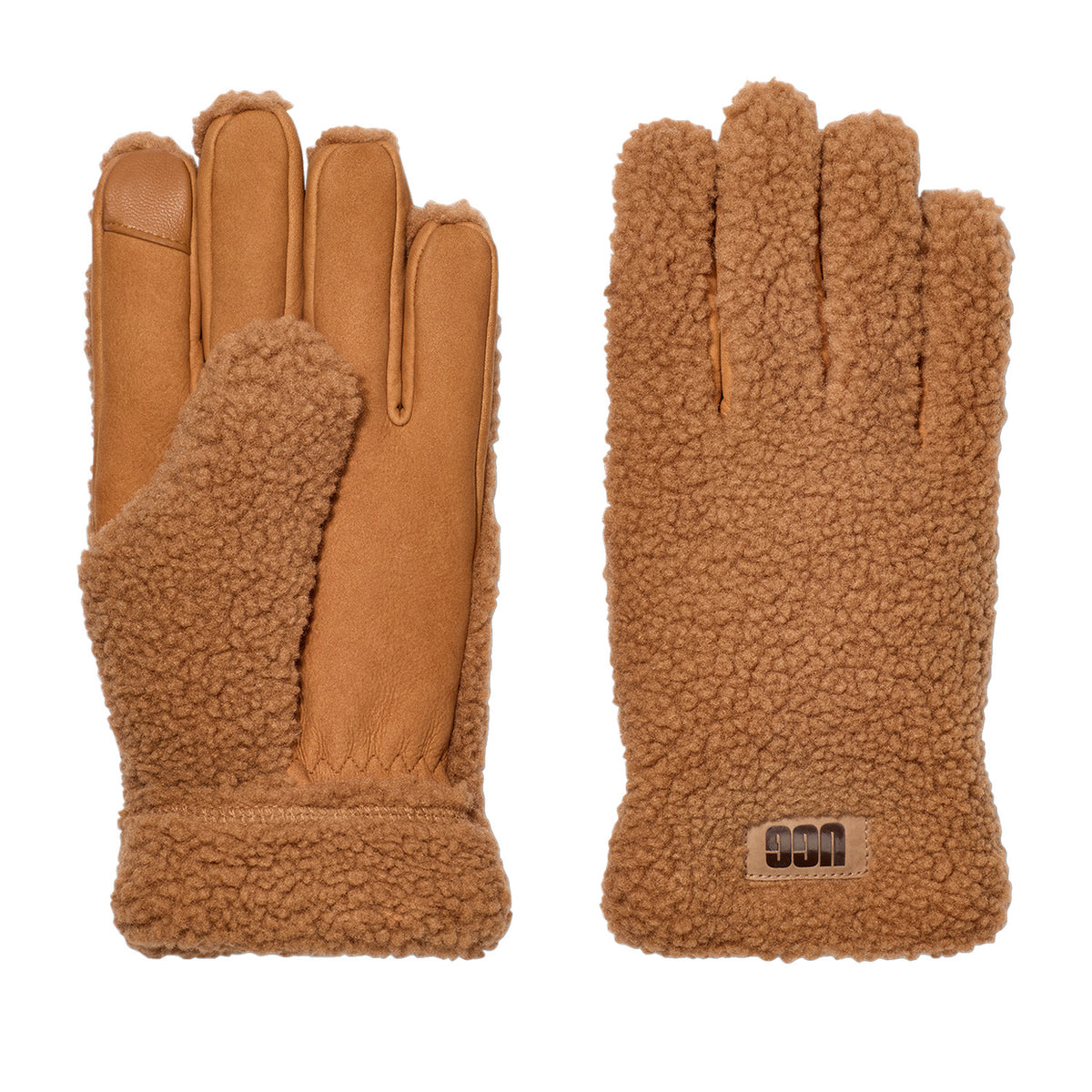 UGG Men's UGGfluff Glove in Chestnut