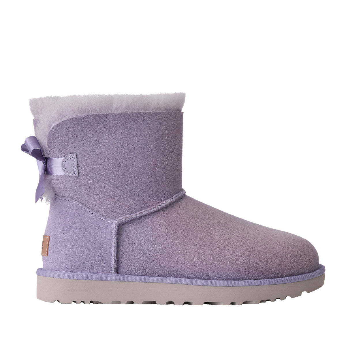 UGG Women's Mini Bailey Bow II in Warm Lilac