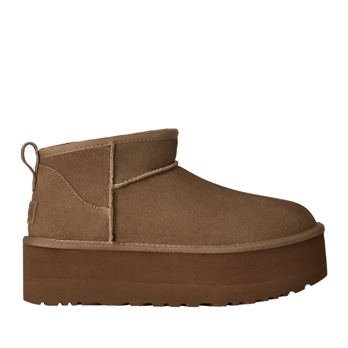 UGG Women's Classic Ultra Mini Platform in Light Bronze