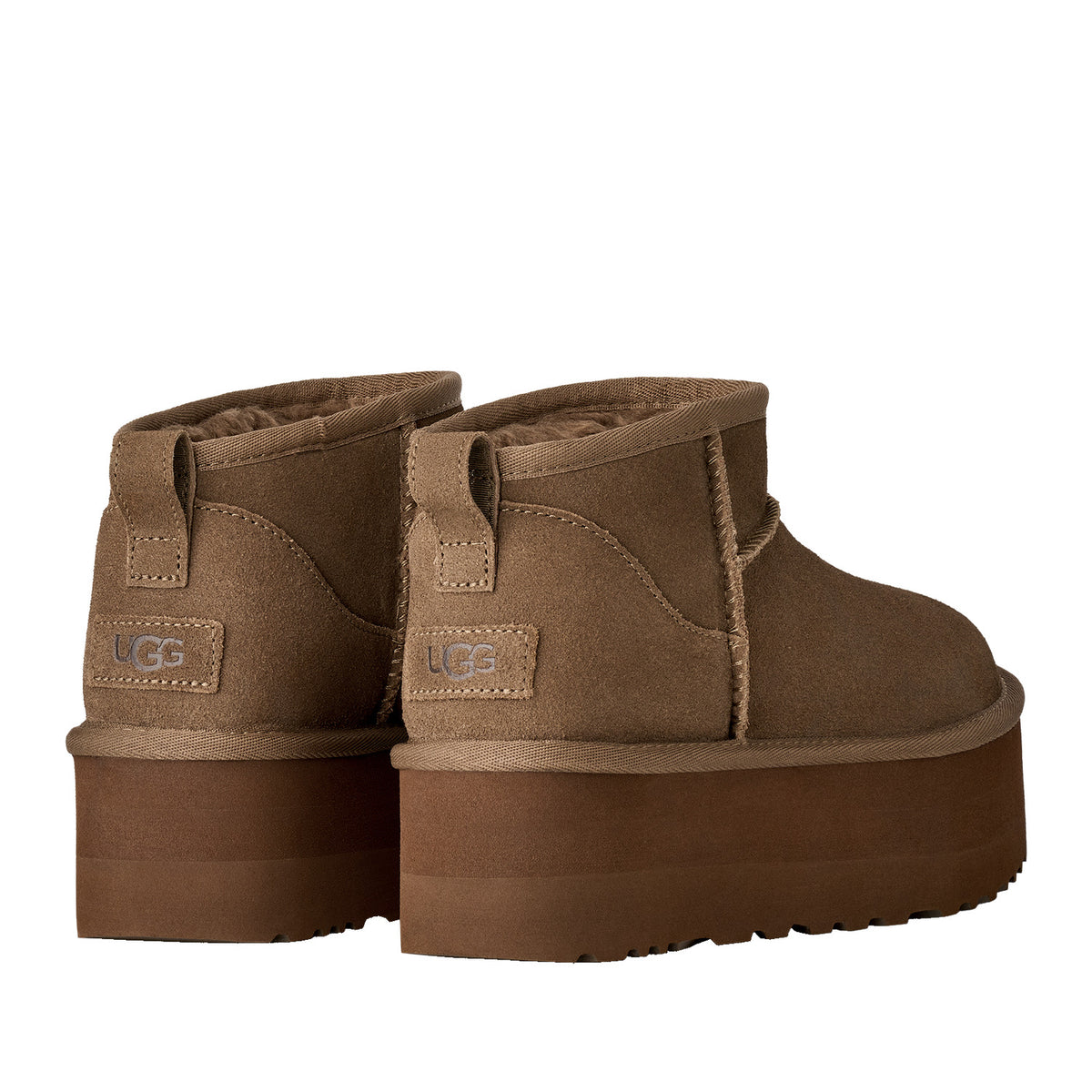 UGG Women's Classic Ultra Mini Platform in Light Bronze