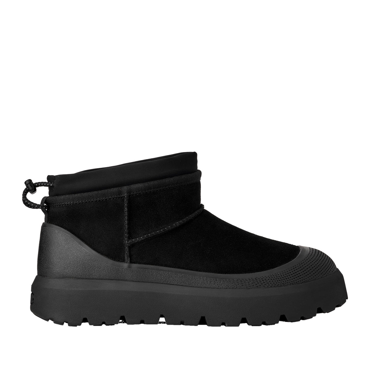 UGG Men's Classic Ultra Mini Weather Hybrid in Black/Black